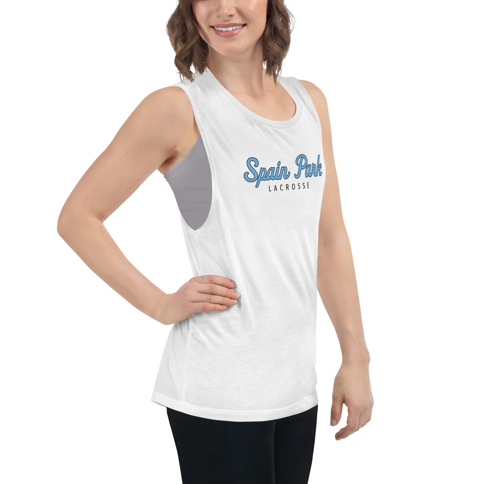 SP Ladies’ Muscle Tank - Image 6
