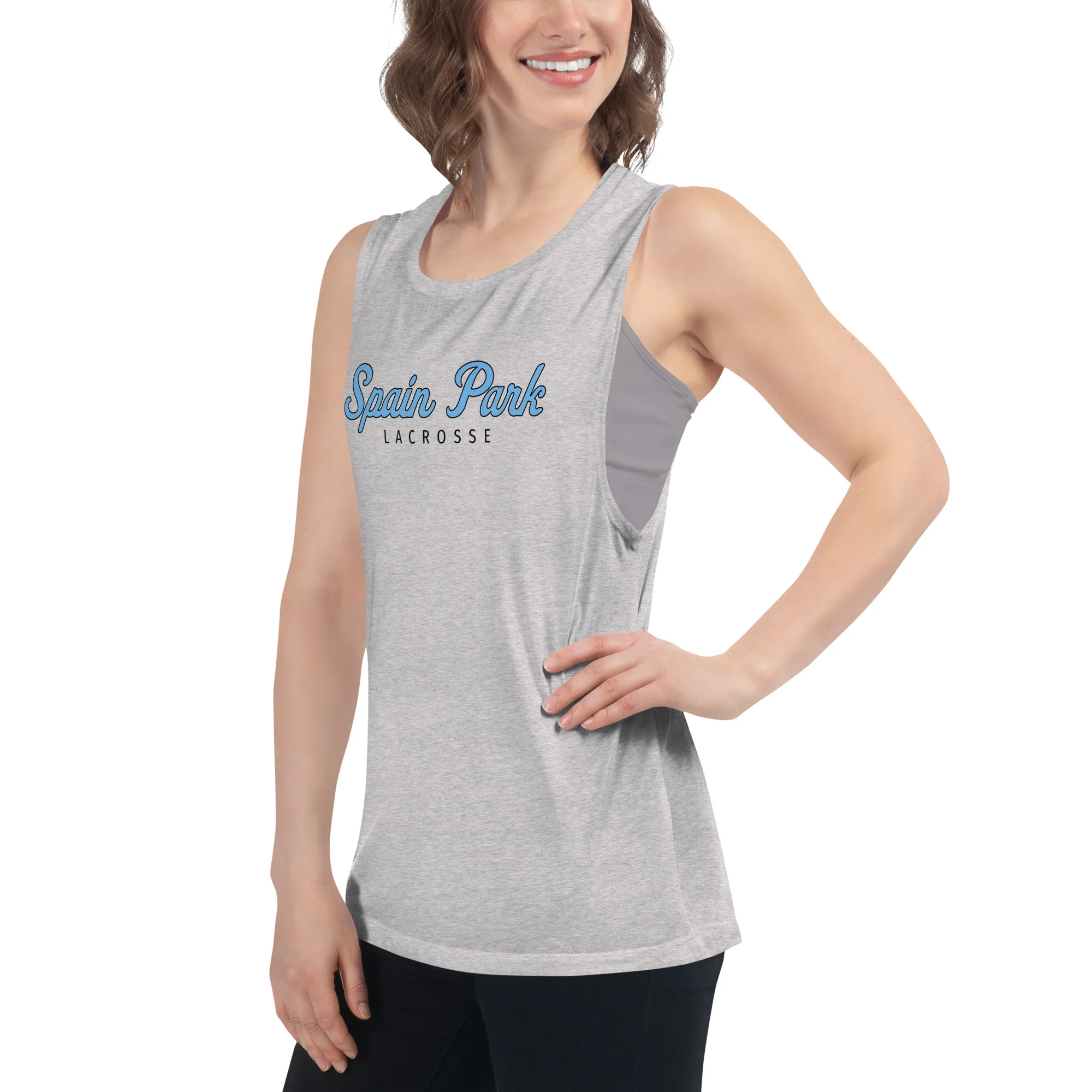 SP Ladies’ Muscle Tank - Image 8