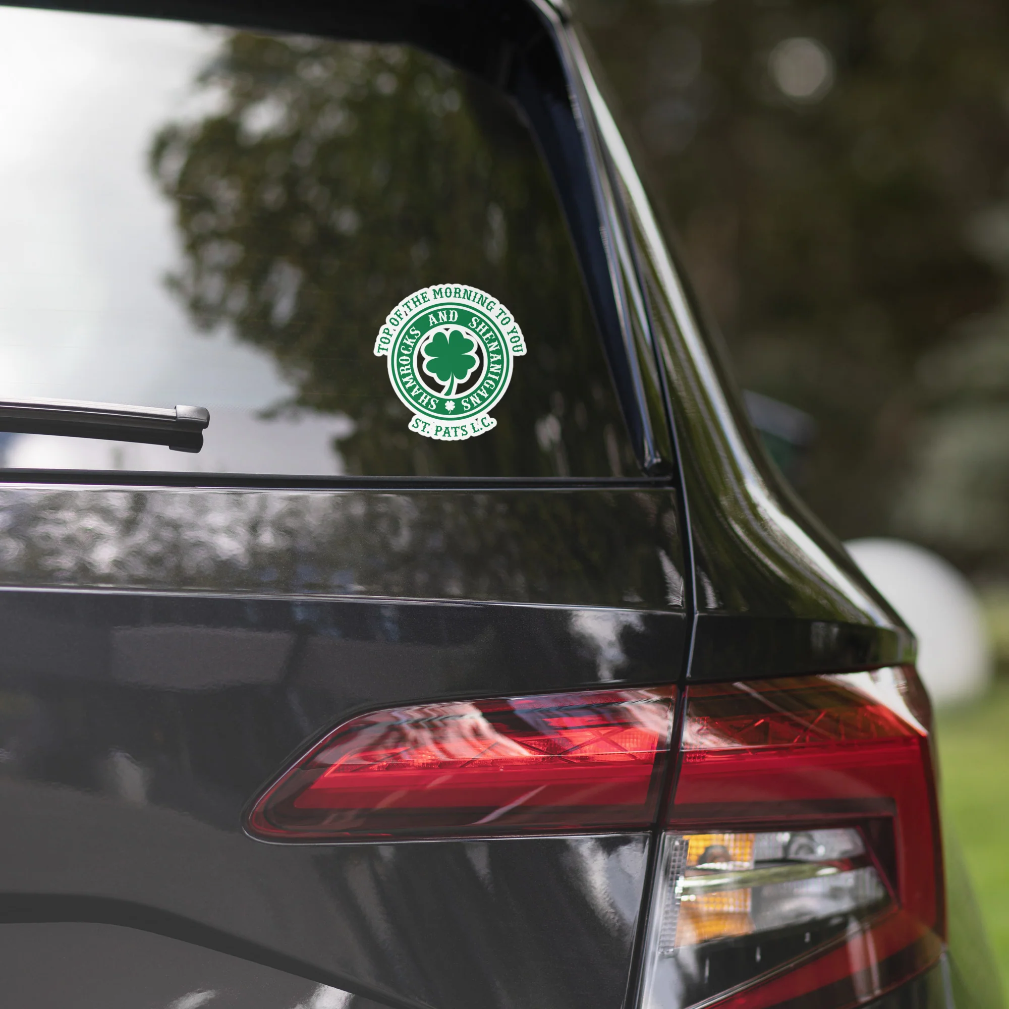 St. Pats Bubble-free stickers