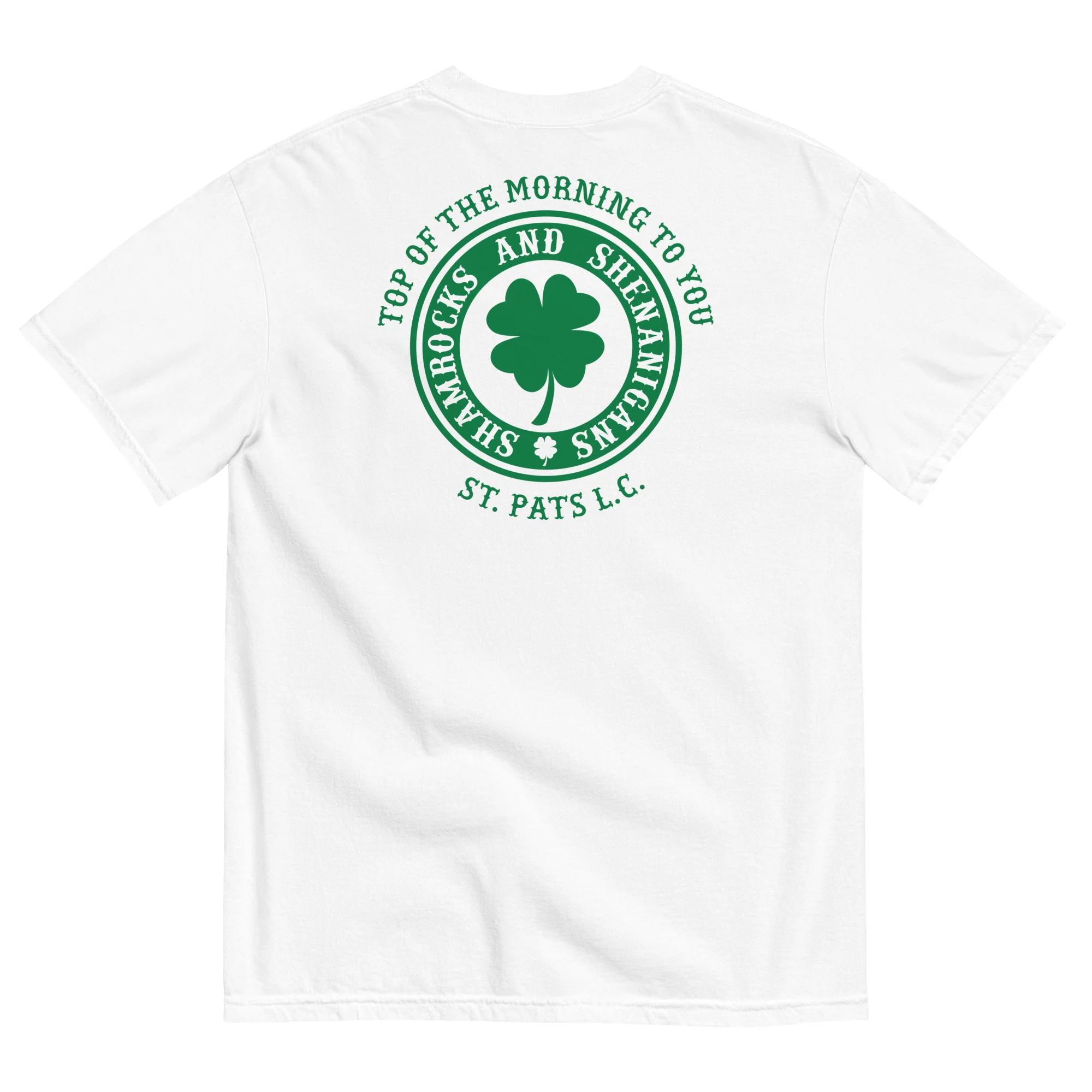 St. Pats Unisex Dual-Print garment-dyed t-shirt - Image 10