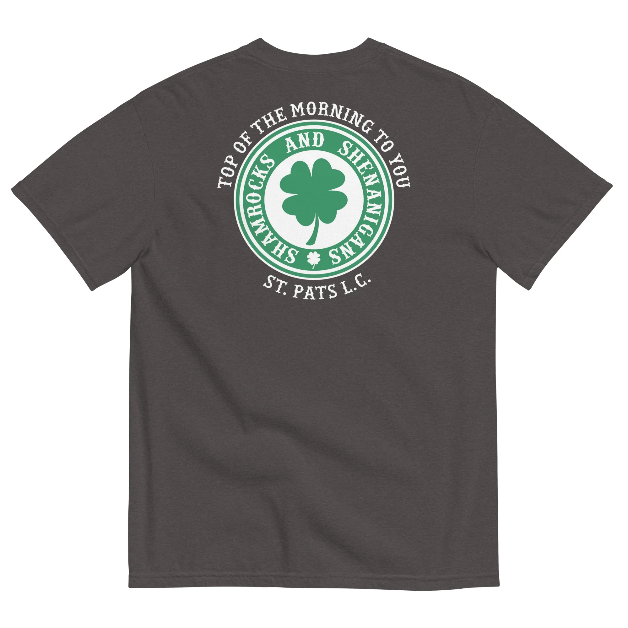 St. Pats Unisex Dual-Print garment-dyed t-shirt - Image 6
