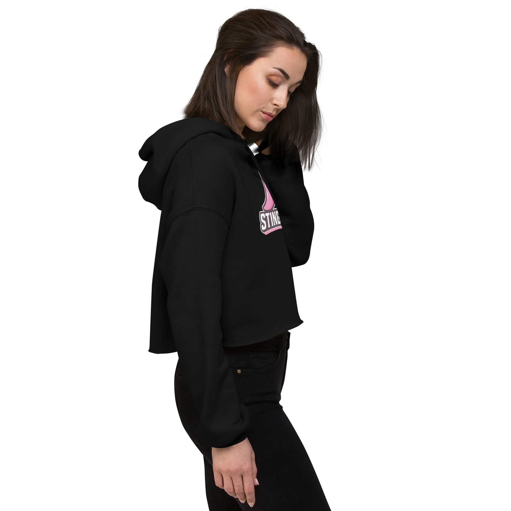 Stingers Crop Hoodie - Image 2