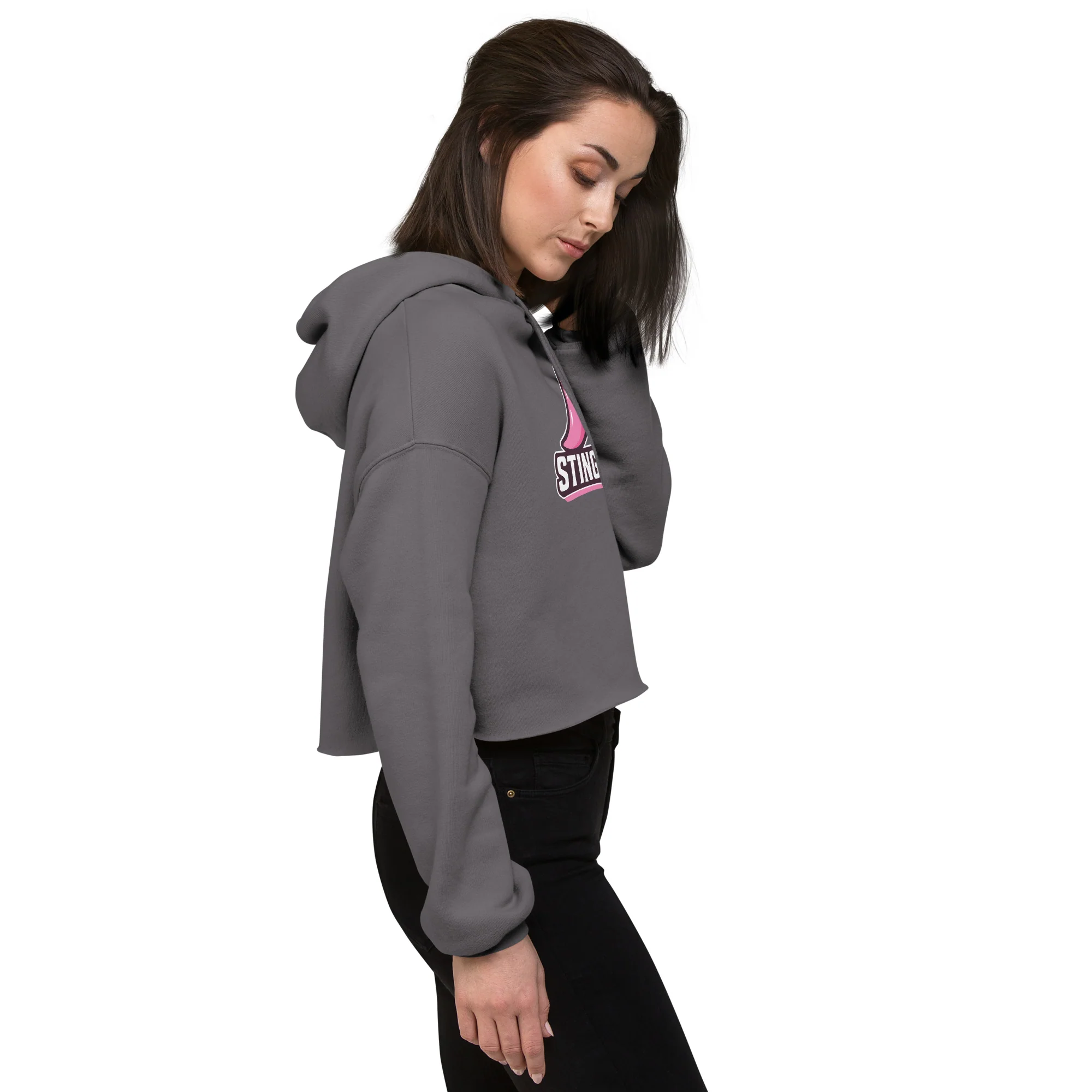 Stingers Crop Hoodie - Image 3