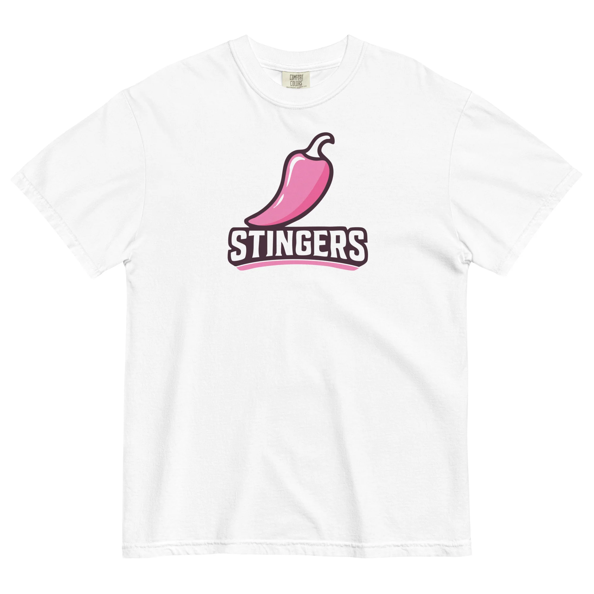 Stingers Unisex garment-dyed heavyweight t-shirt - Image 4