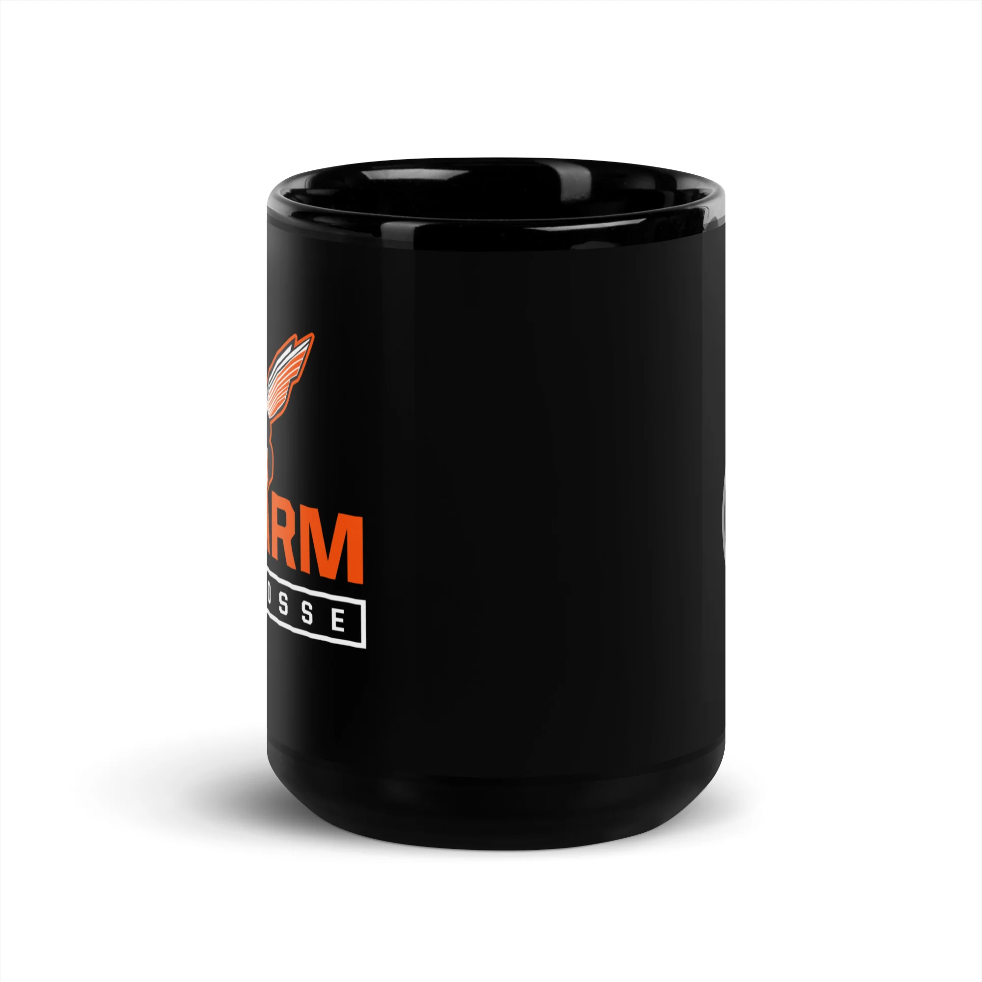 Swarm Black Glossy Mug - Image 6