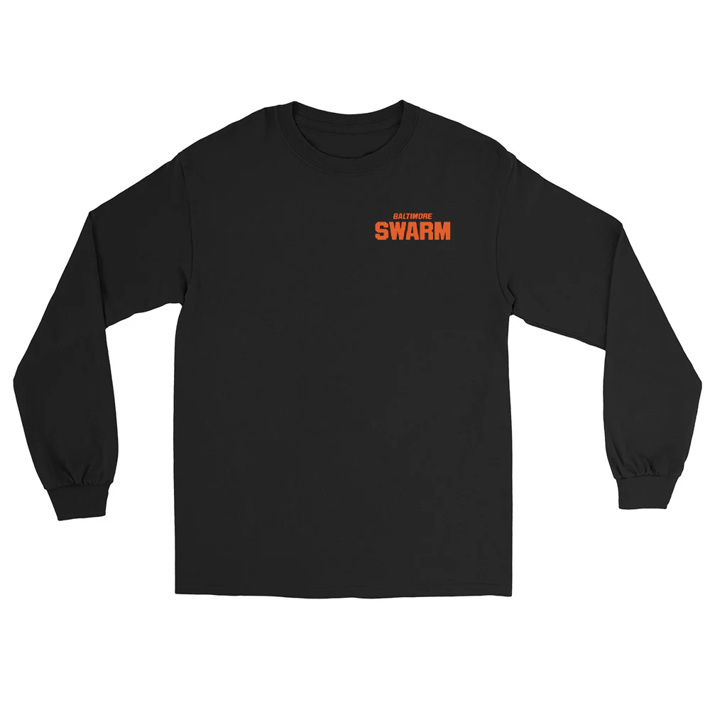 Swarm Men’s Long Sleeve Shirt - Image 3