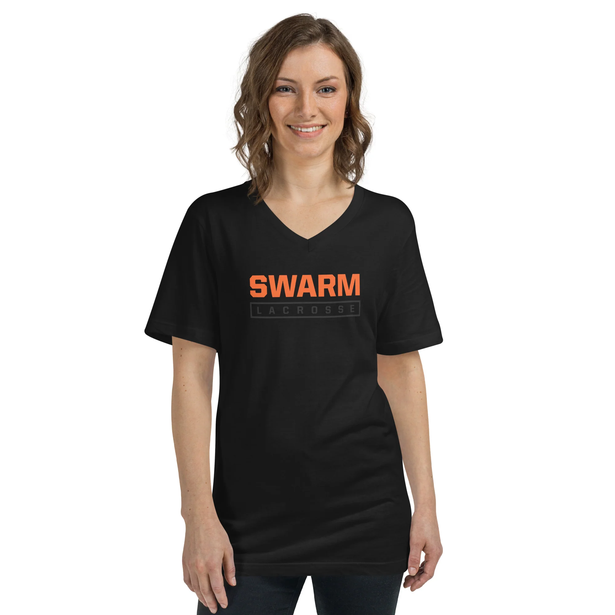 Swarm Unisex V-Neck T-Shirt - Image 2