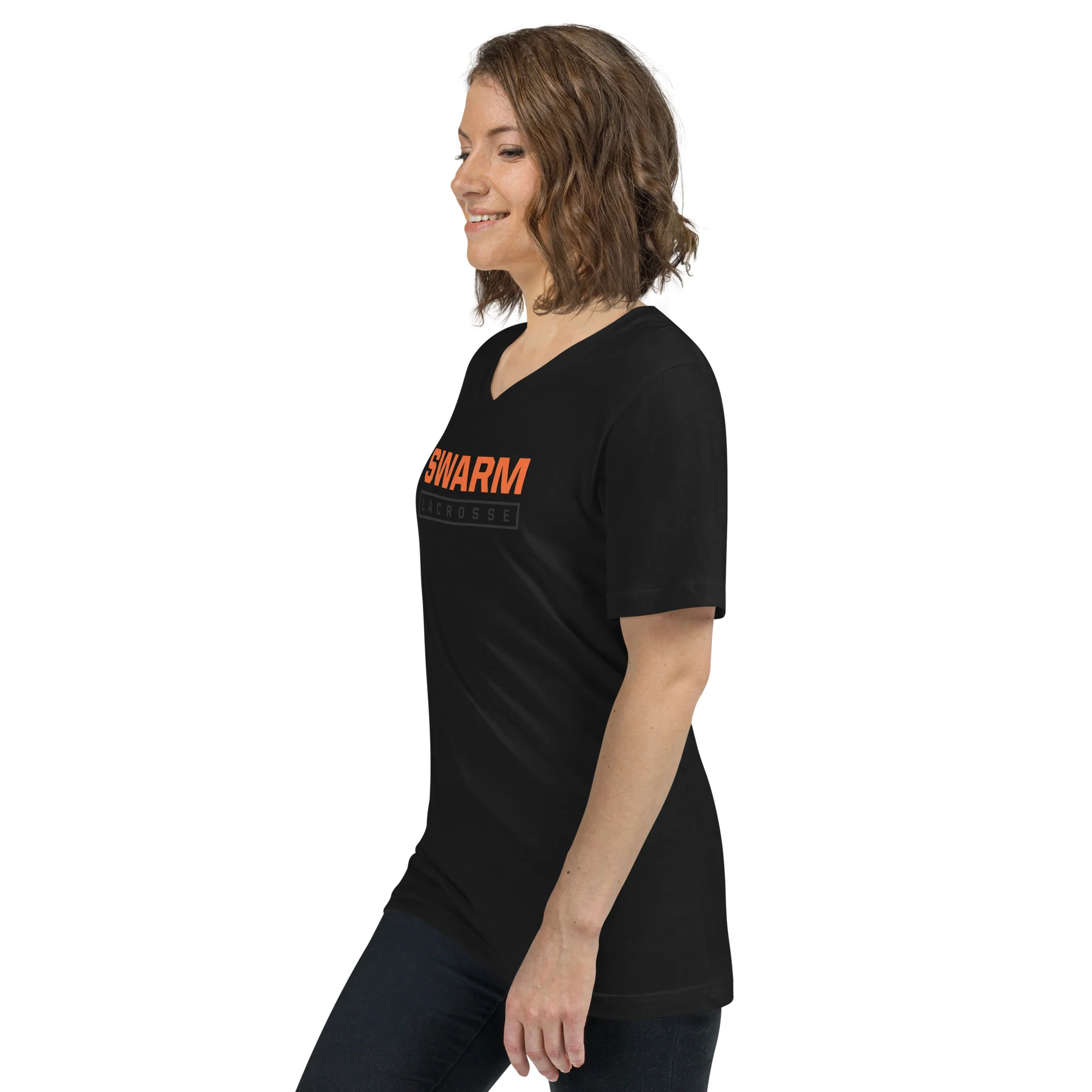 Swarm Unisex V-Neck T-Shirt - Image 3
