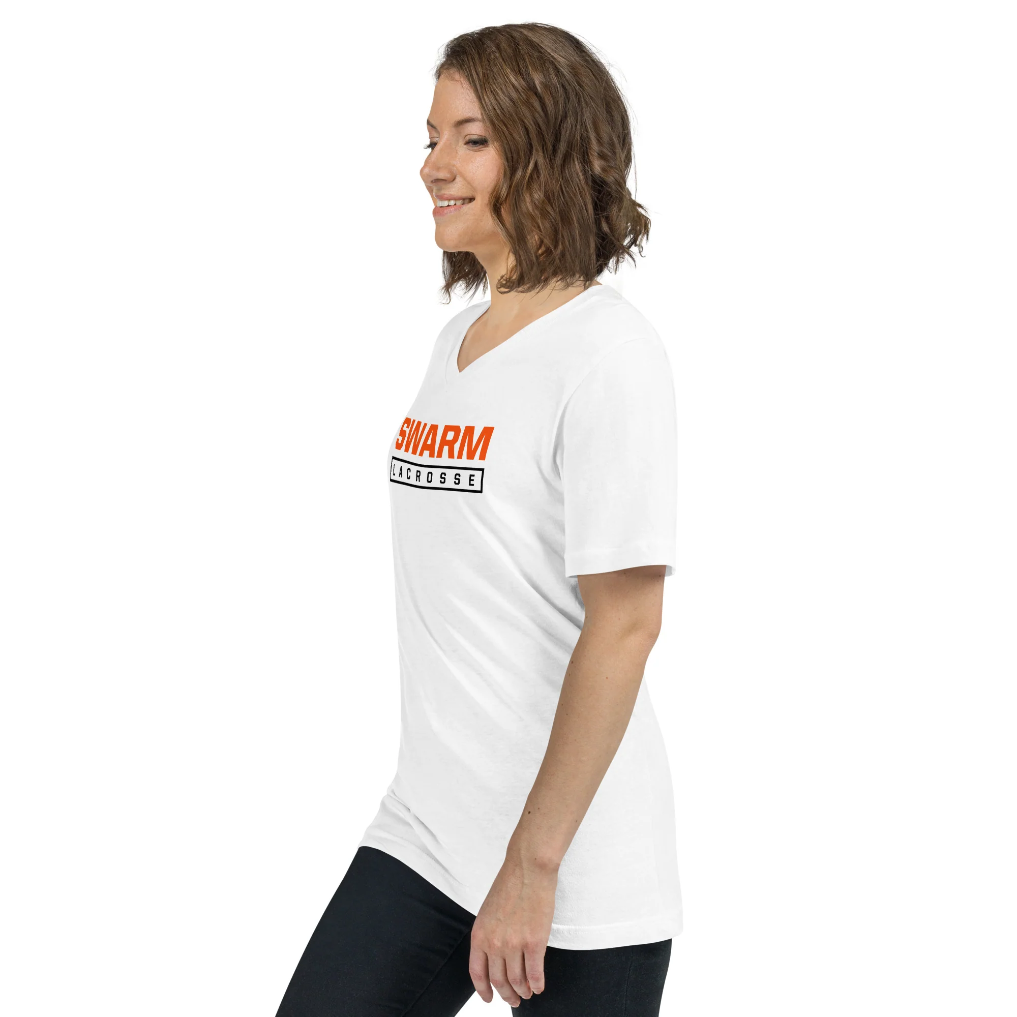 Swarm Unisex V-Neck T-Shirt - Image 5