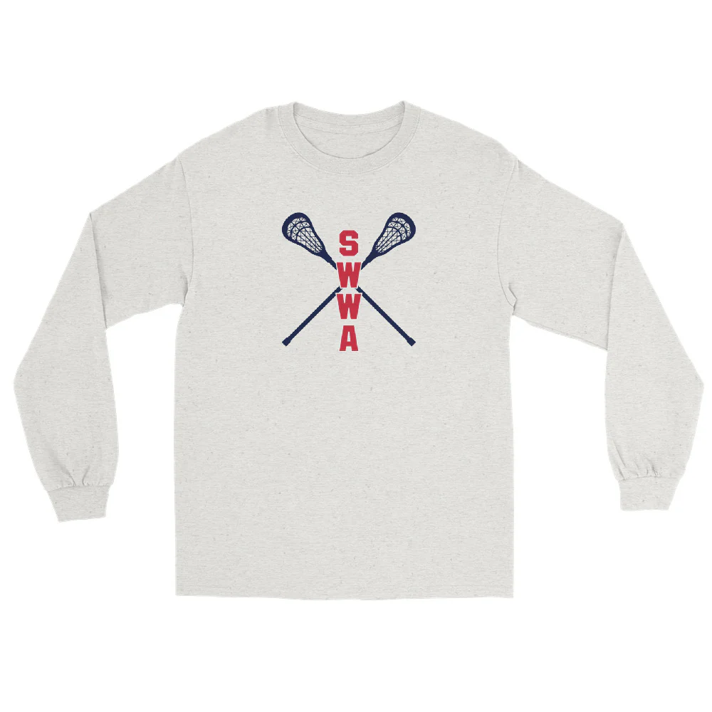 SWWA Stacked Men’s Long Sleeve Shirt - Image 3