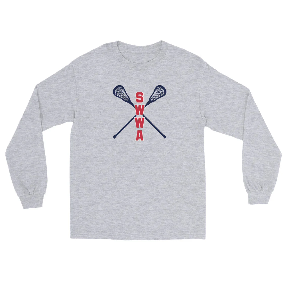 SWWA Stacked Men’s Long Sleeve Shirt - Image 4