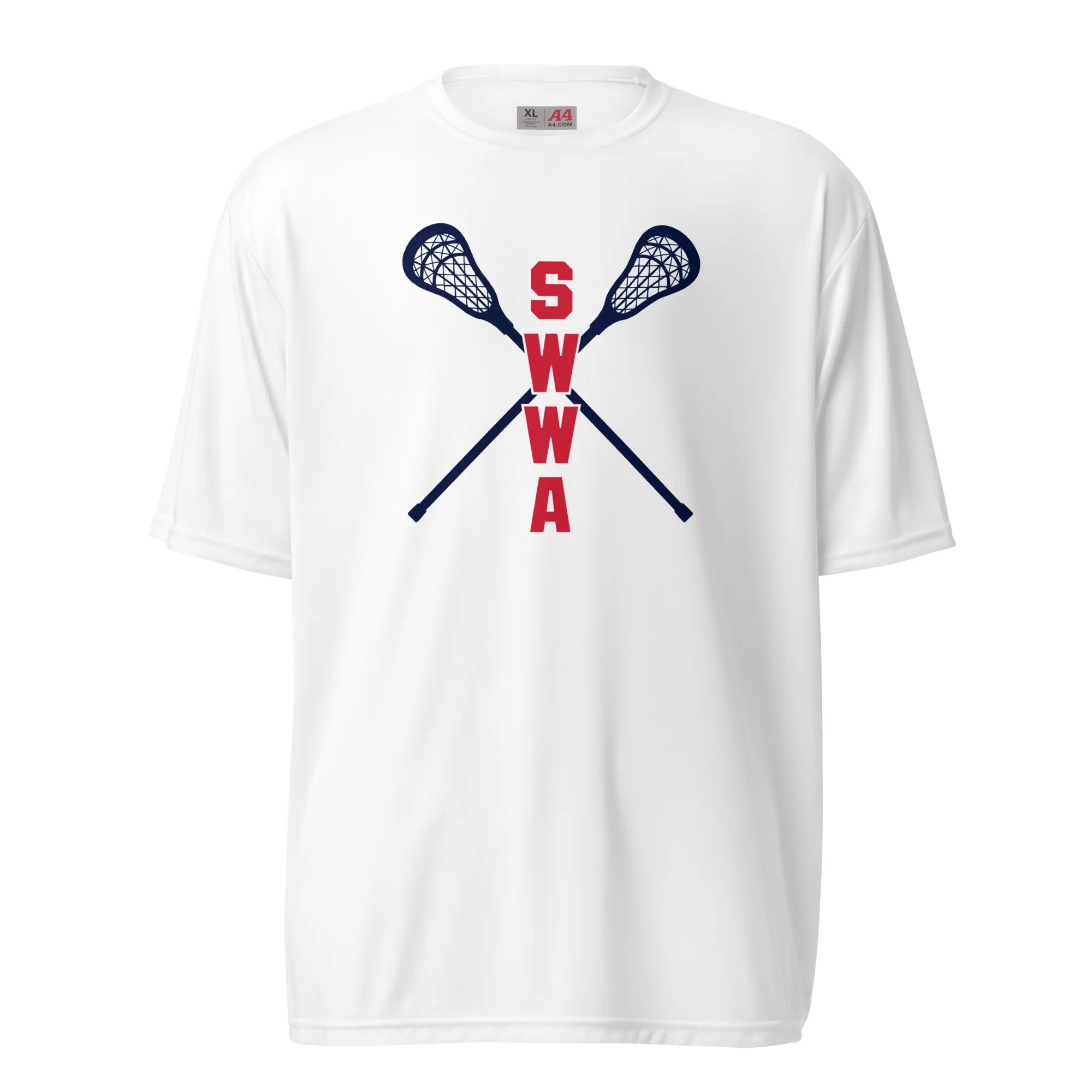 SWWA Stacked Unisex Performance T-Shirt - Image 3