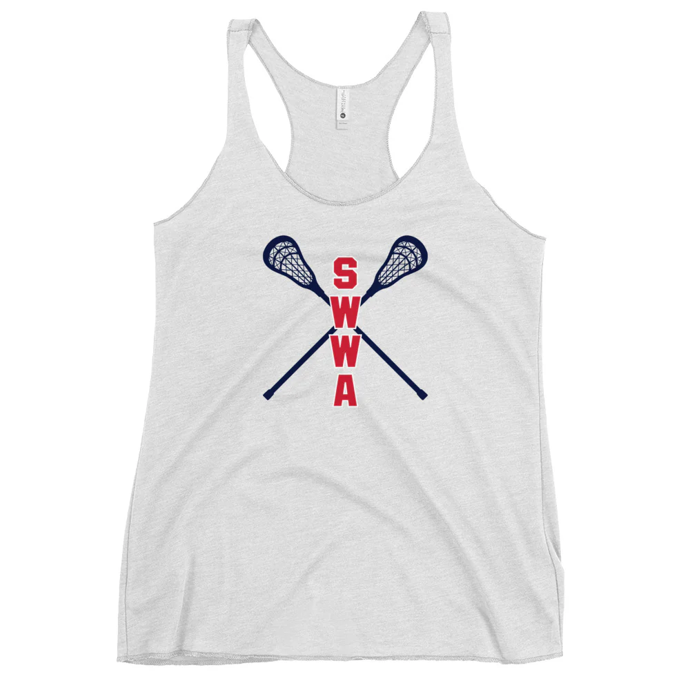 SWWA Stacked Women's Racerback Tank - Image 3