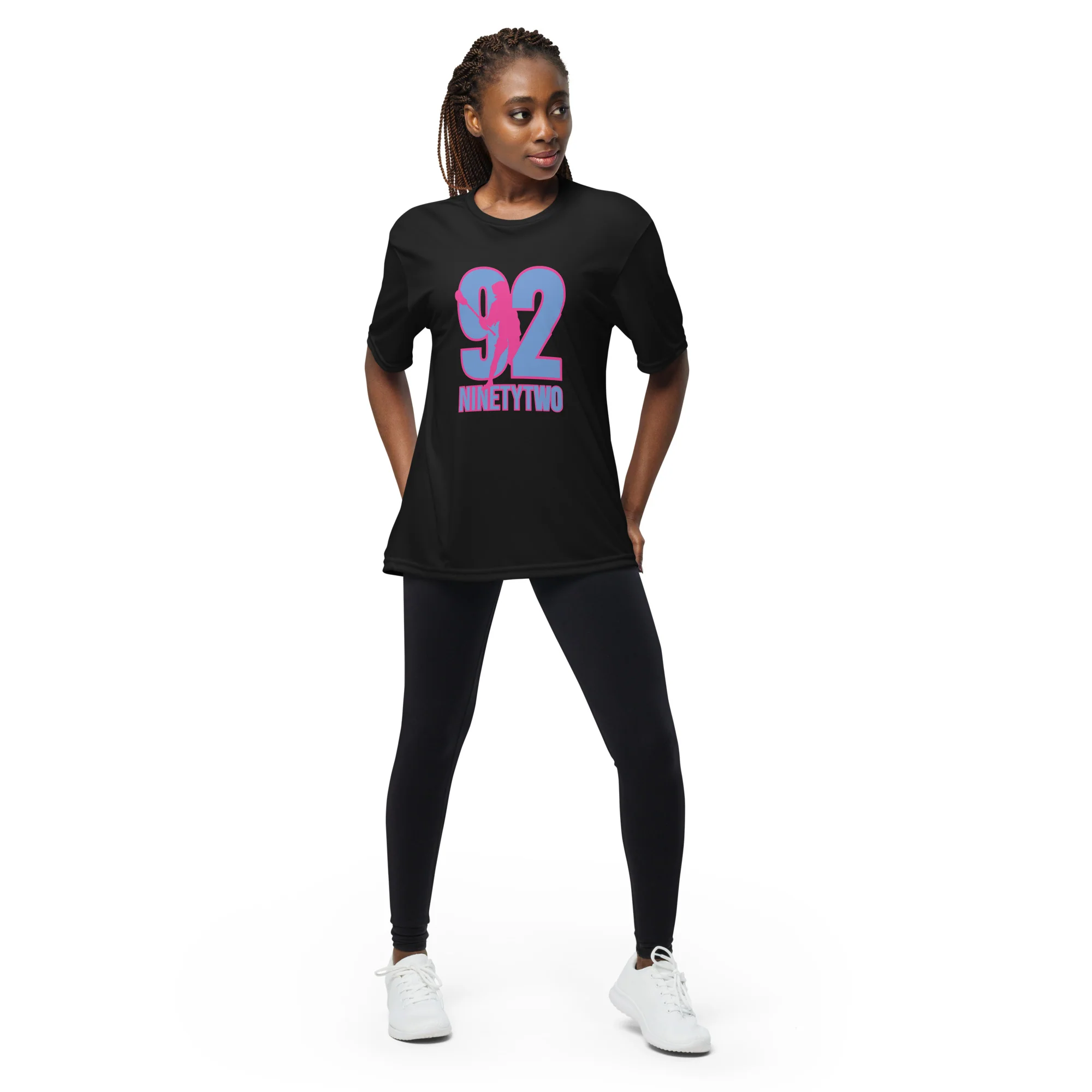 Team 92 Unisex performance t-shirt - Image 2