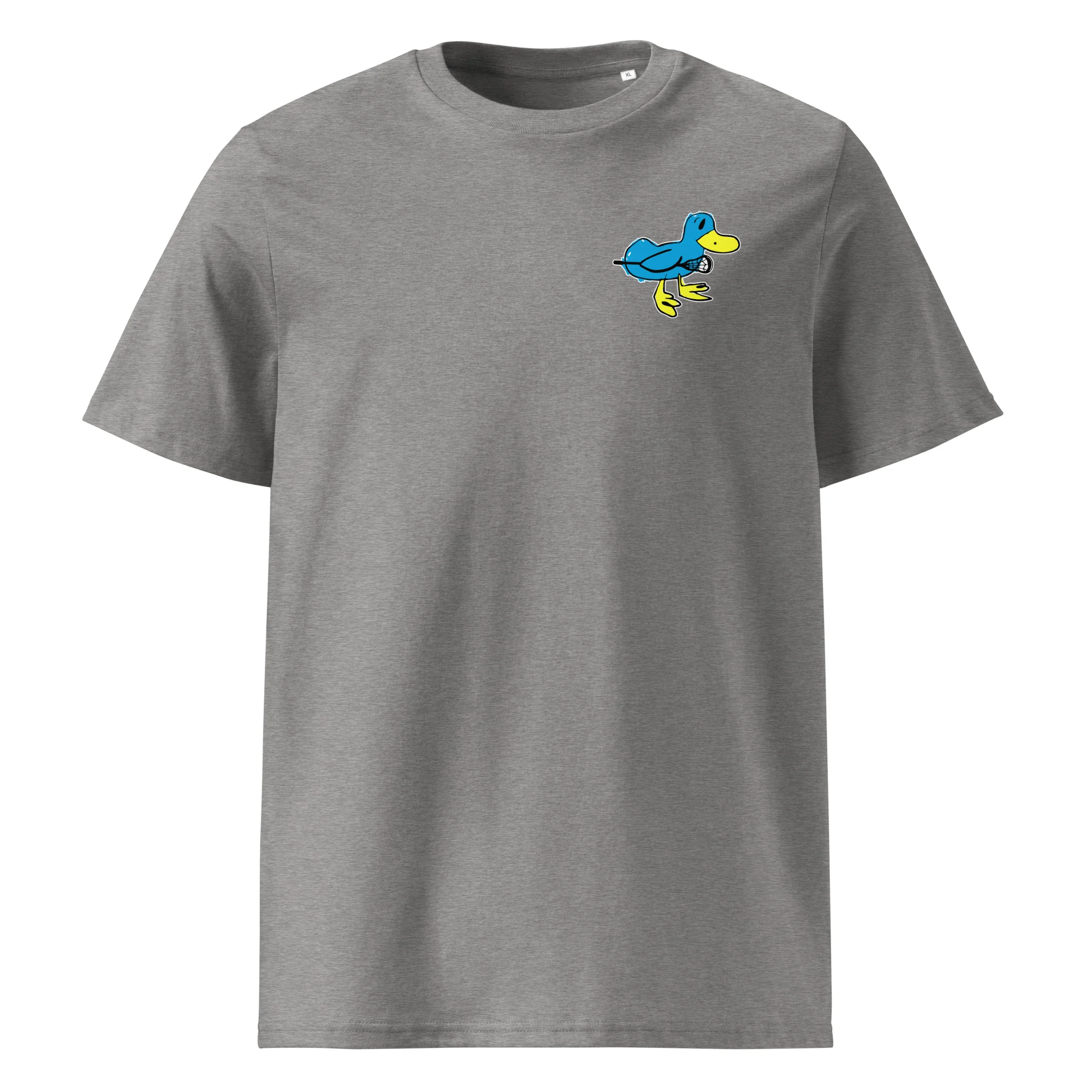 The Blue Ducks - Big Back T - Unisex organic ribbed neck t-shirt - Image 10