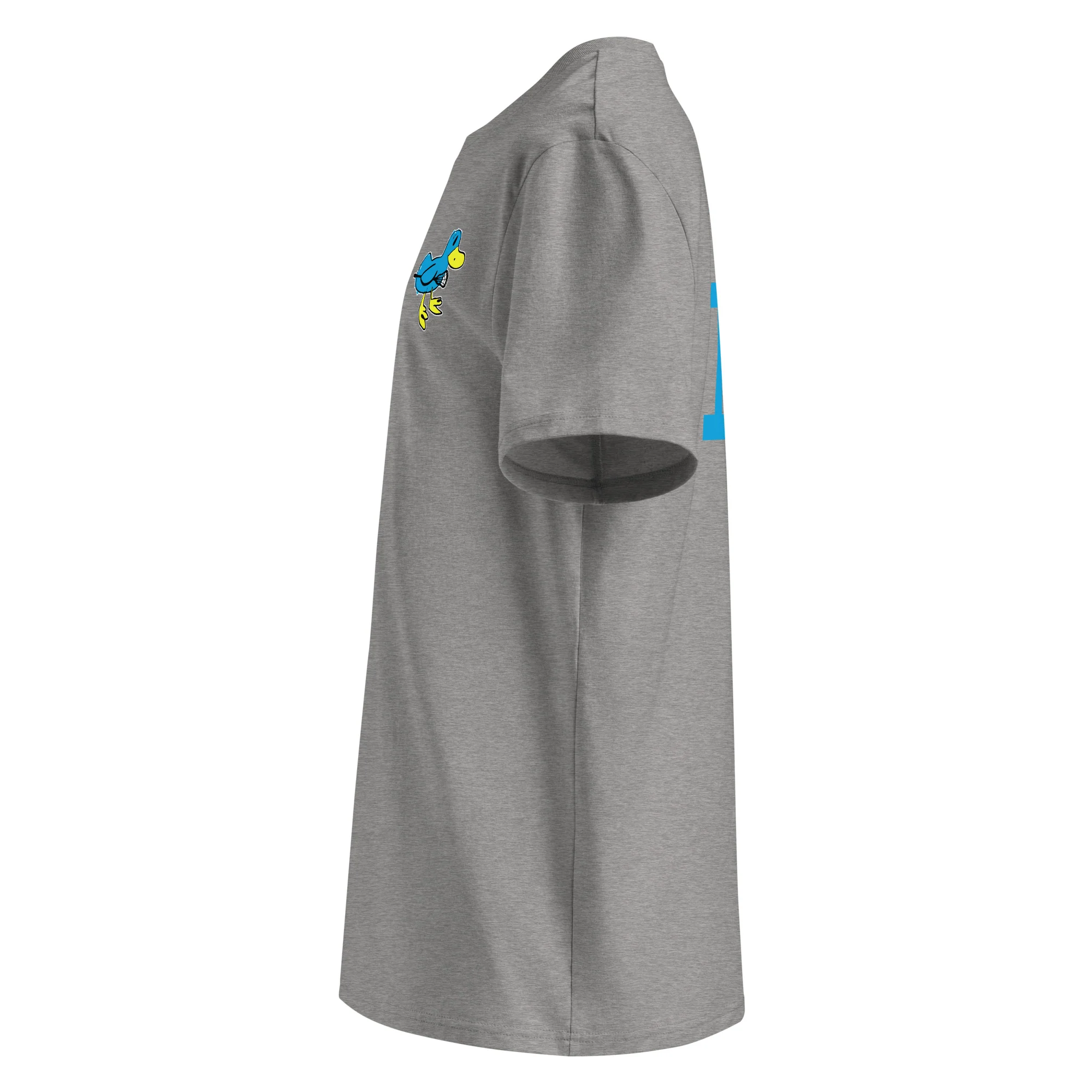 The Blue Ducks - Big Back T - Unisex organic ribbed neck t-shirt - Image 11