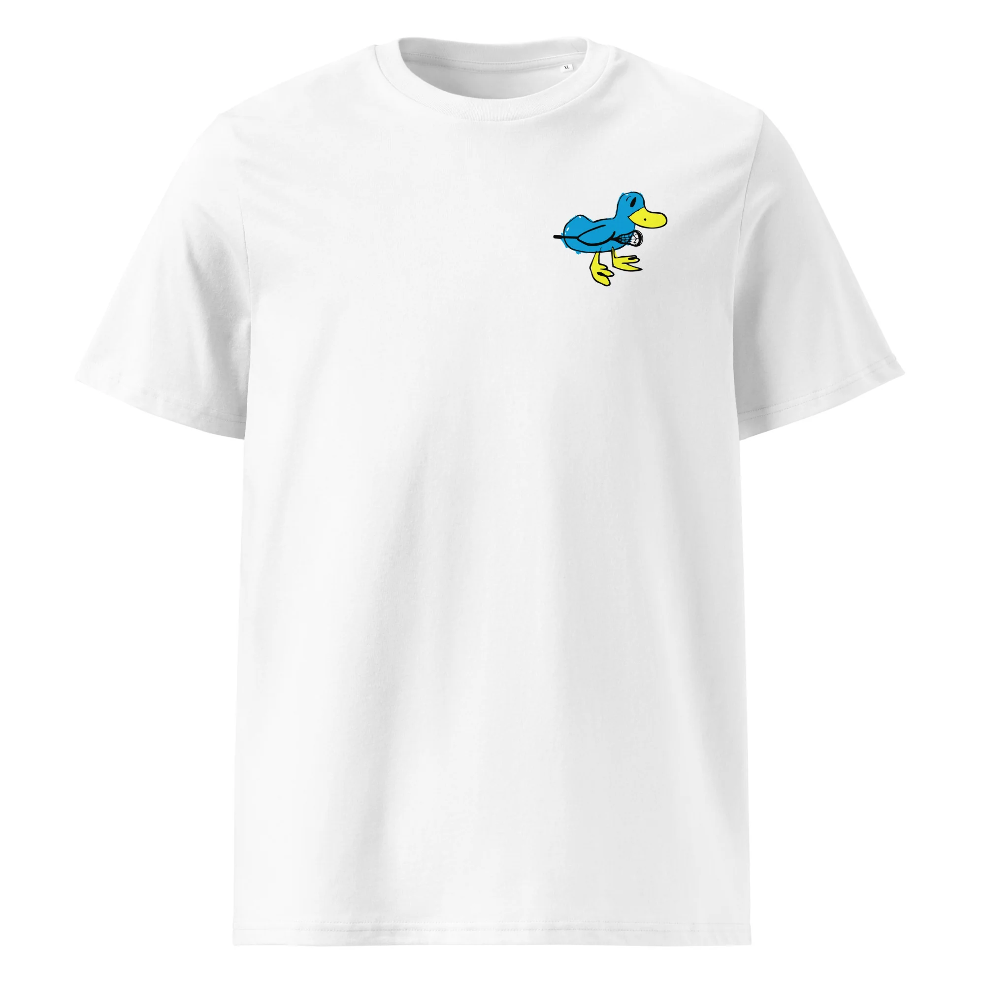 The Blue Ducks - Big Back T - Unisex organic ribbed neck t-shirt - Image 14