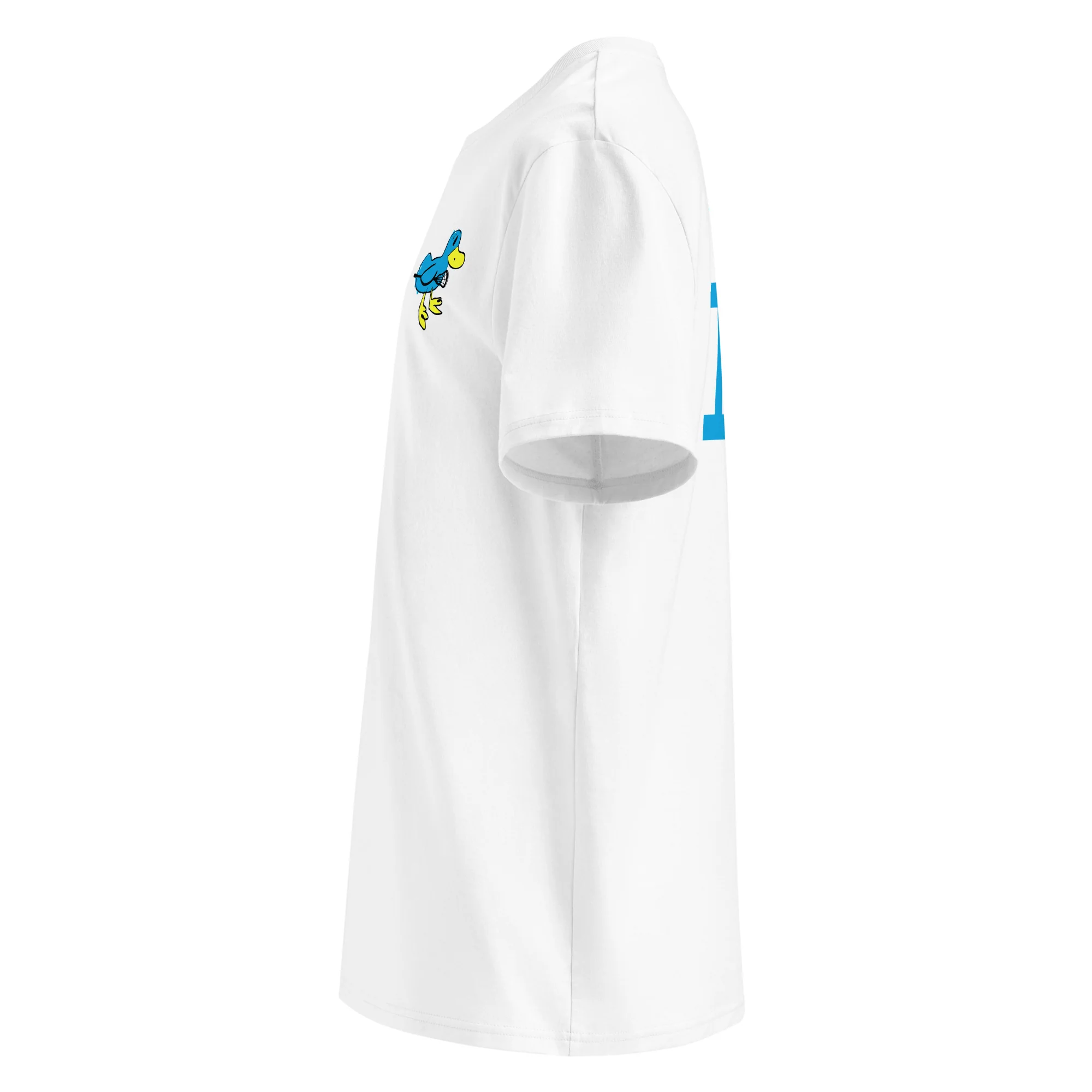 The Blue Ducks - Big Back T - Unisex organic ribbed neck t-shirt - Image 15