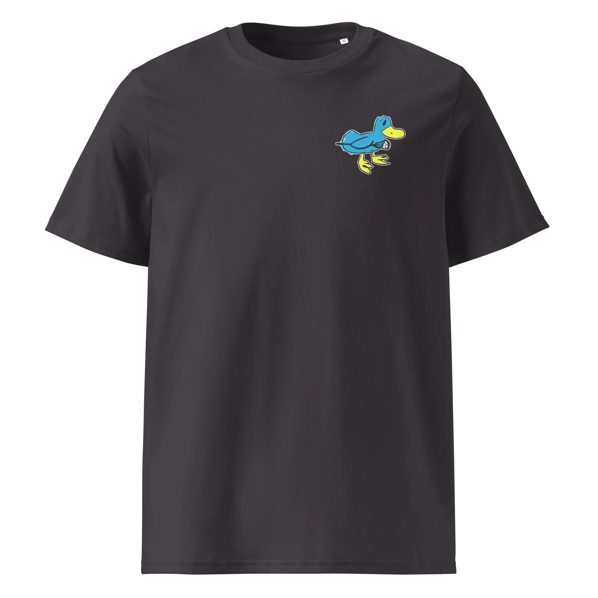 The Blue Ducks - Big Back T - Unisex organic ribbed neck t-shirt - Image 17