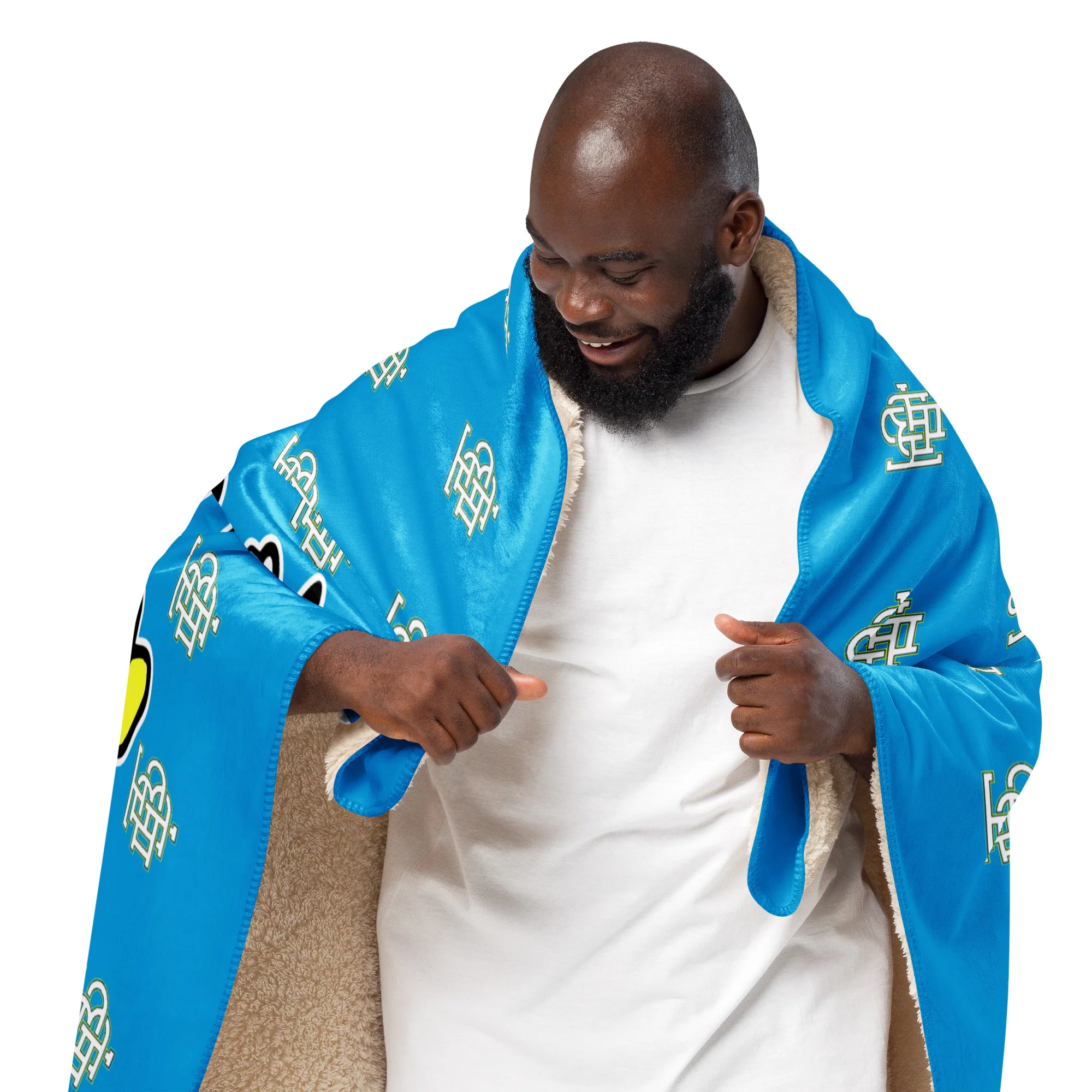 The Blue Ducks - Blue Sherpa blanket - Image 2