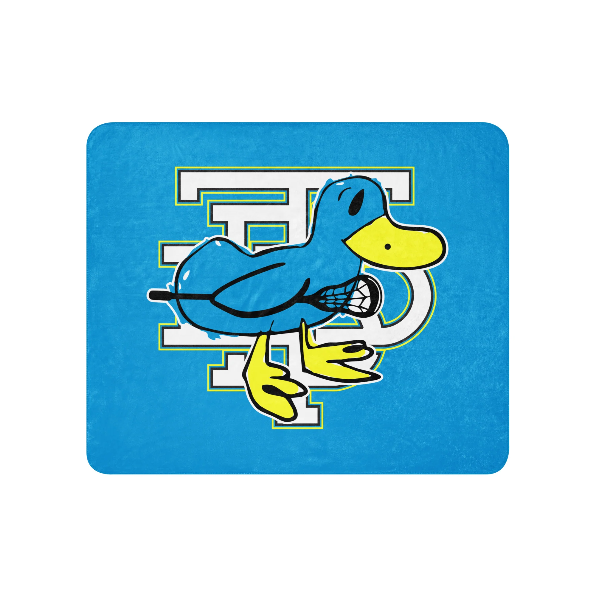 The Blue Ducks - Blue Sherpa blanket - Image 4