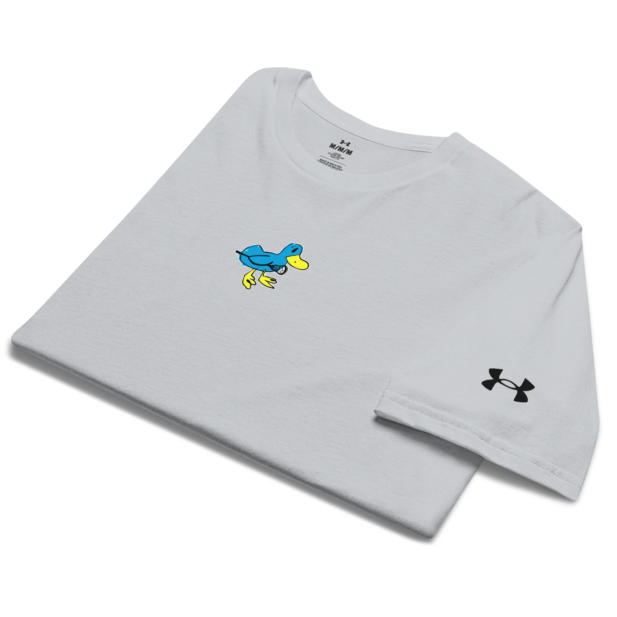 The Blue Ducks - Center Duck - Under ArmourⓇ athletic t-shirt - Image 3