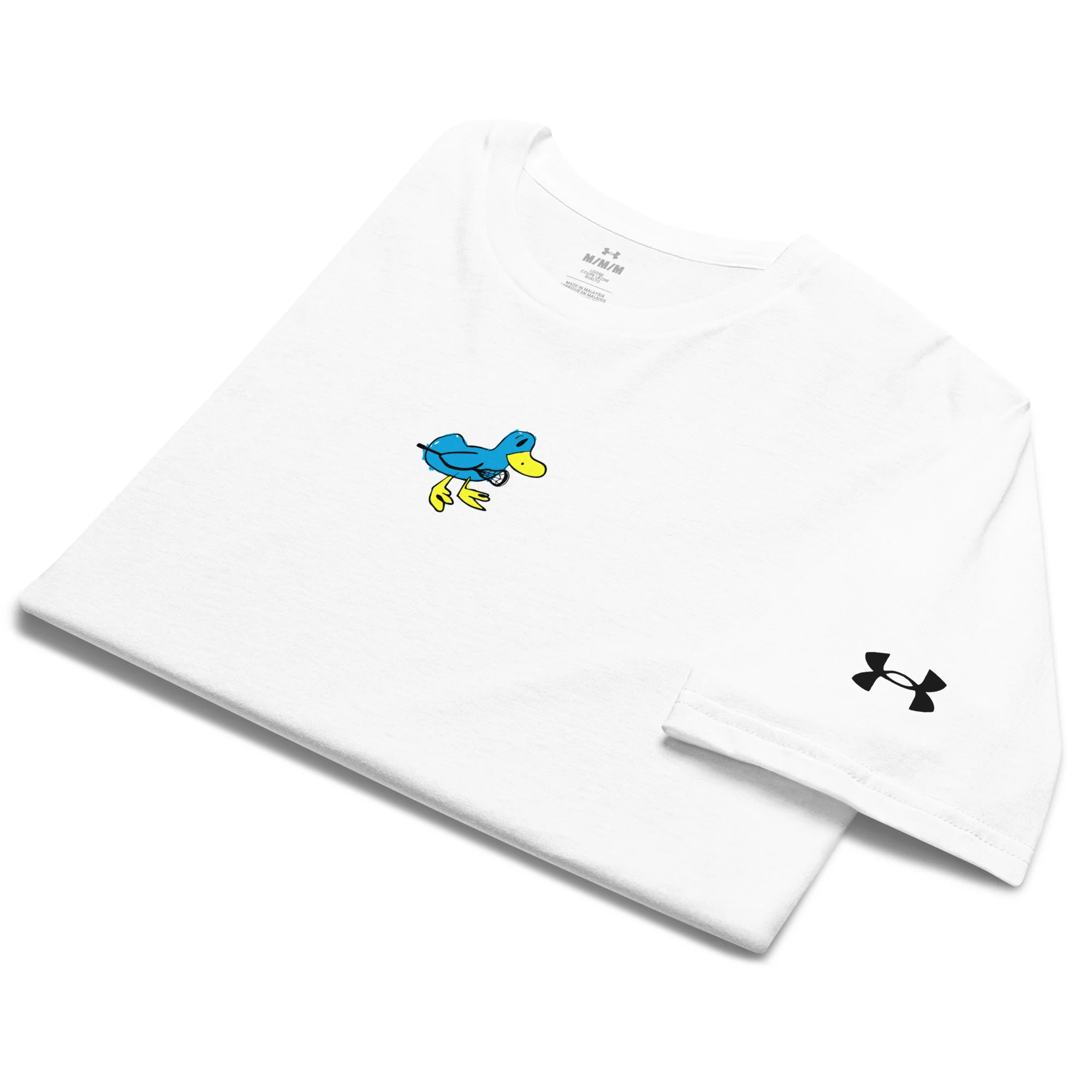 The Blue Ducks - Center Duck - Under ArmourⓇ athletic t-shirt - Image 4