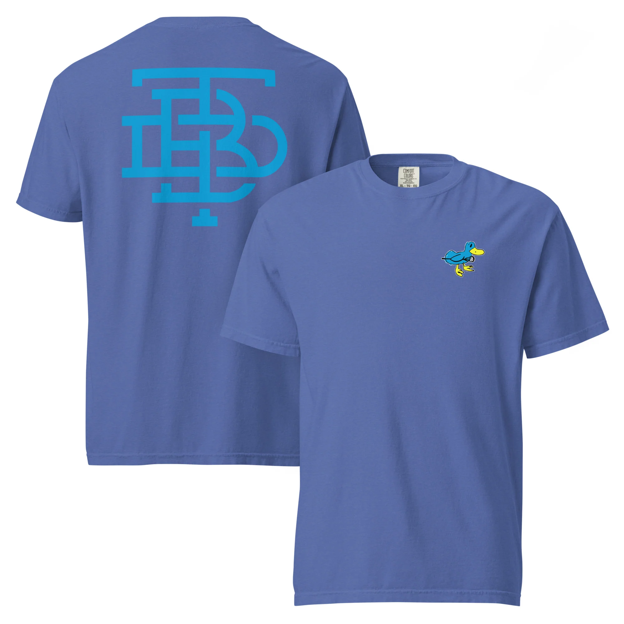 The Blue Ducks - Duck/TBD - Comfort Colors heavyweight t-shirt - Image 2