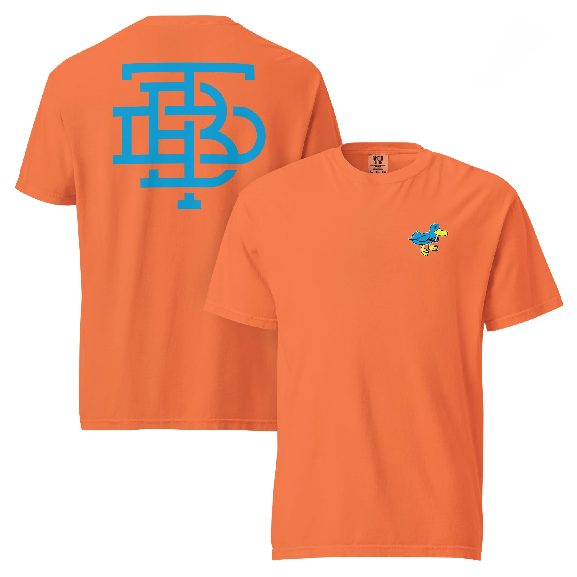 The Blue Ducks - Duck/TBD - Comfort Colors heavyweight t-shirt - Image 3