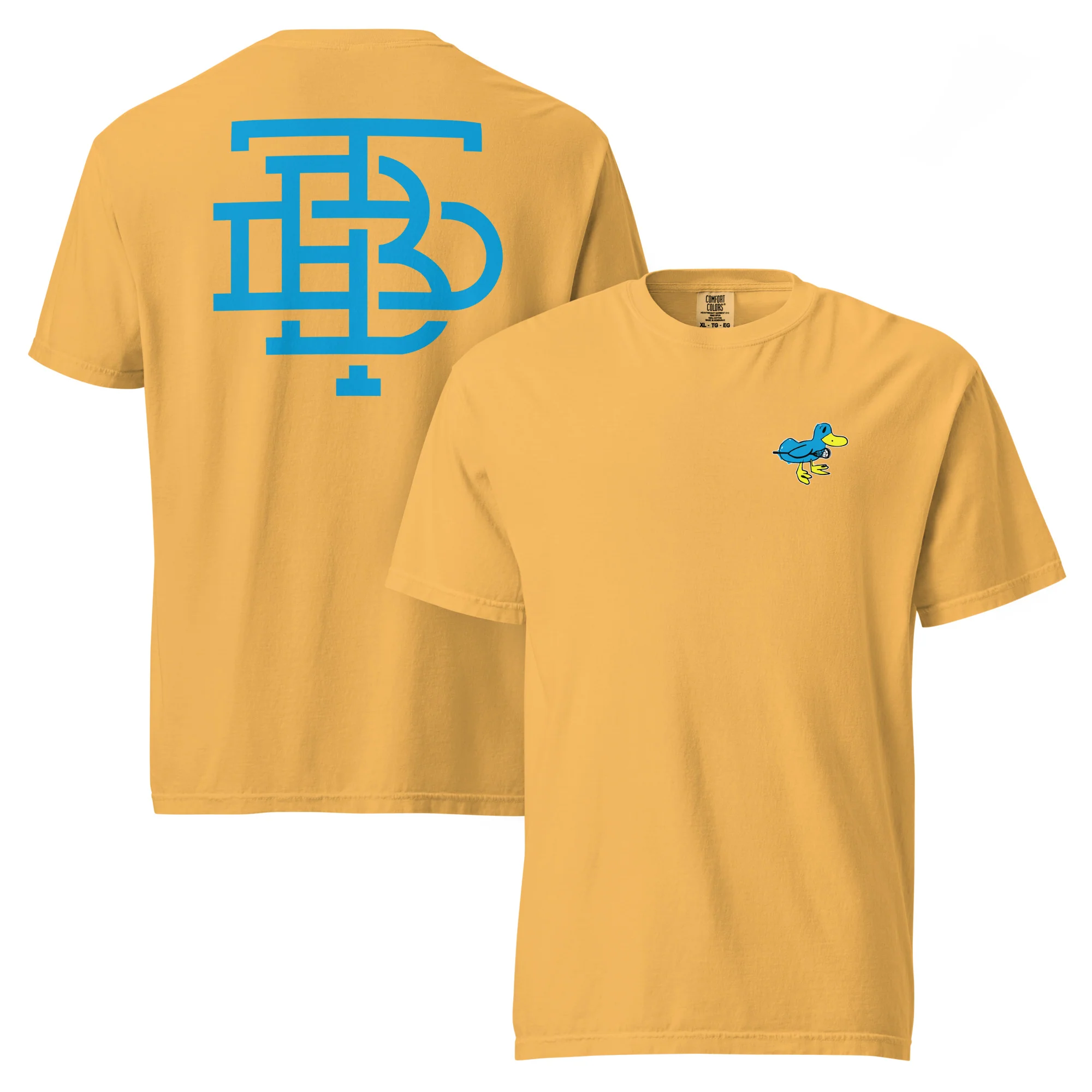 The Blue Ducks - Duck/TBD - Comfort Colors heavyweight t-shirt - Image 4