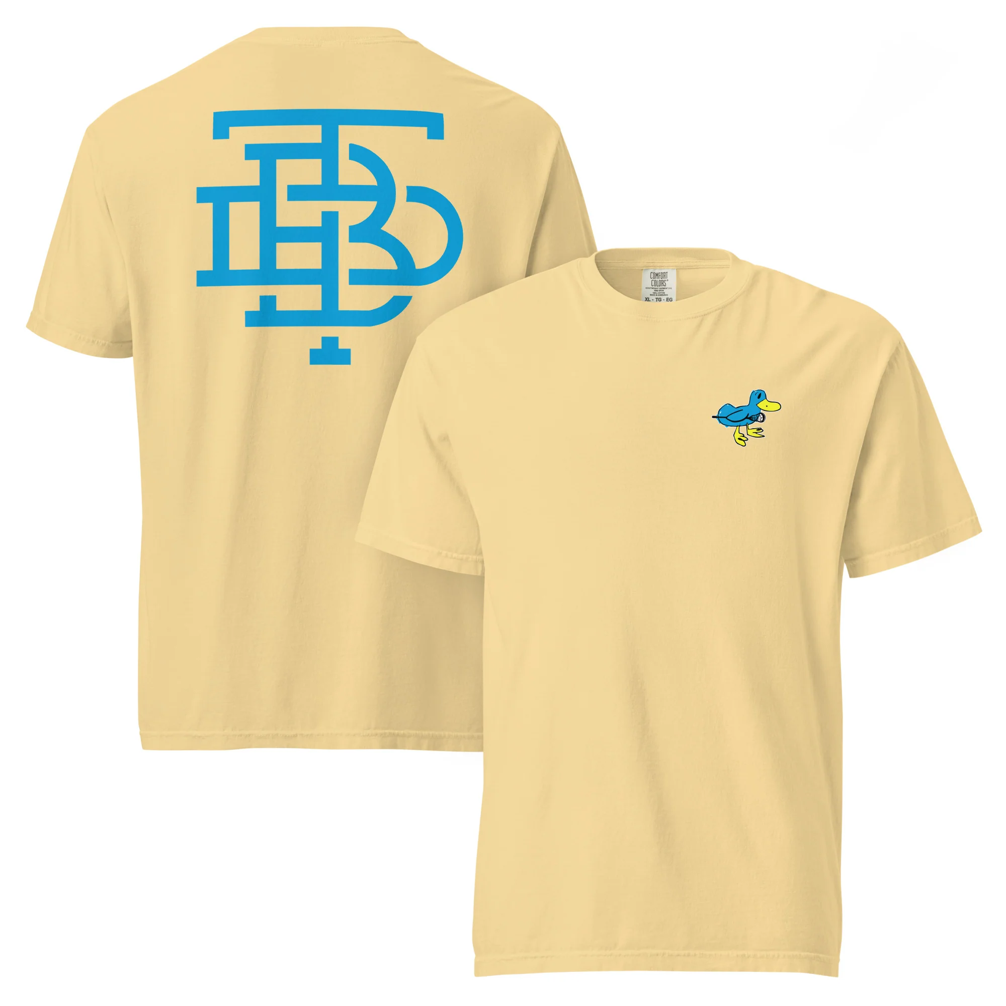 The Blue Ducks - Duck/TBD - Comfort Colors heavyweight t-shirt - Image 6