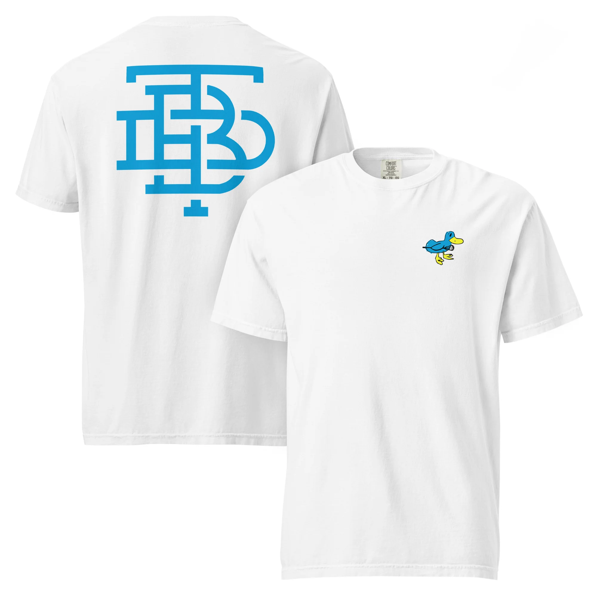The Blue Ducks - Duck/TBD - Comfort Colors heavyweight t-shirt - Image 7