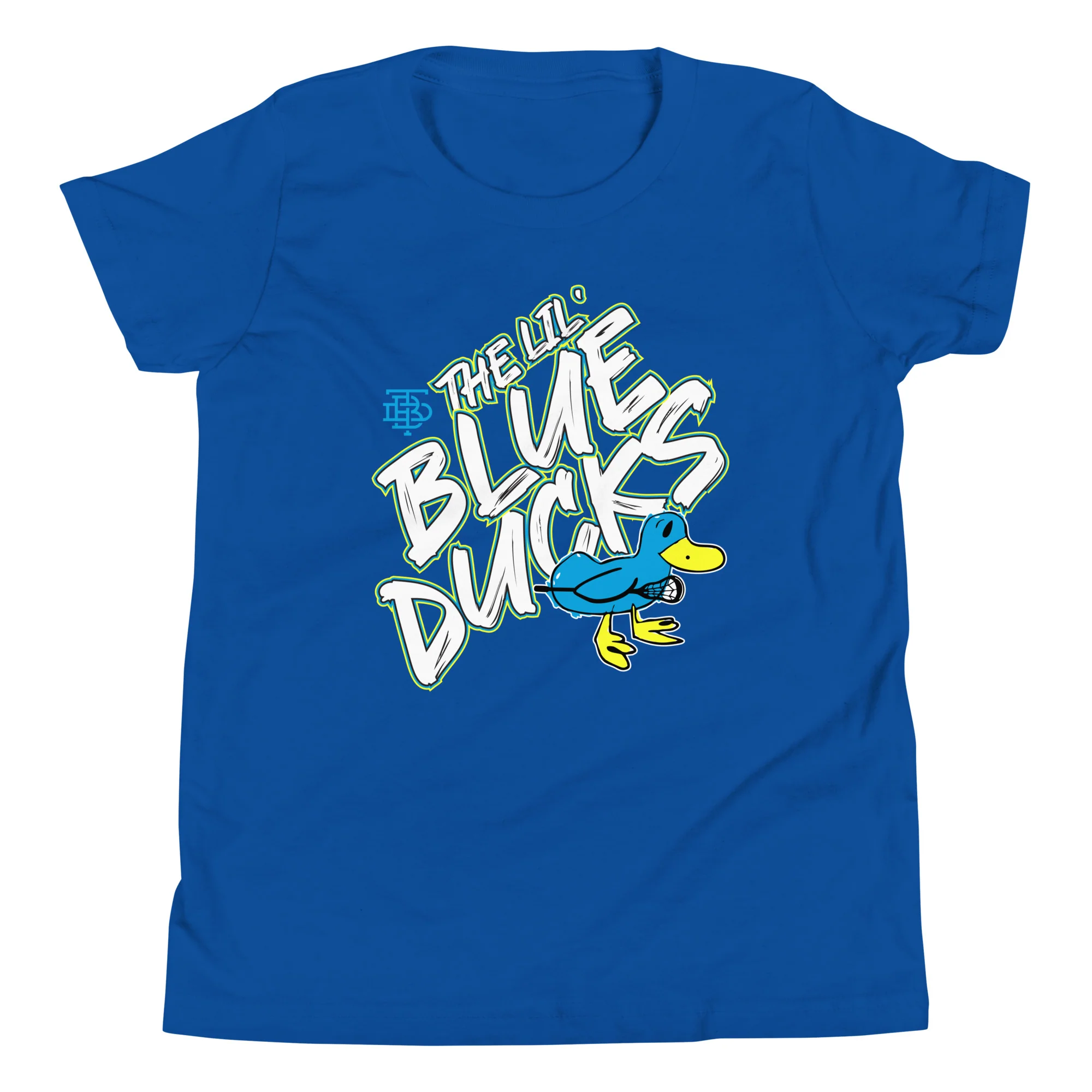 The Blue Ducks - Lil' Duck - Youth Short Sleeve T-Shirt - Image 2