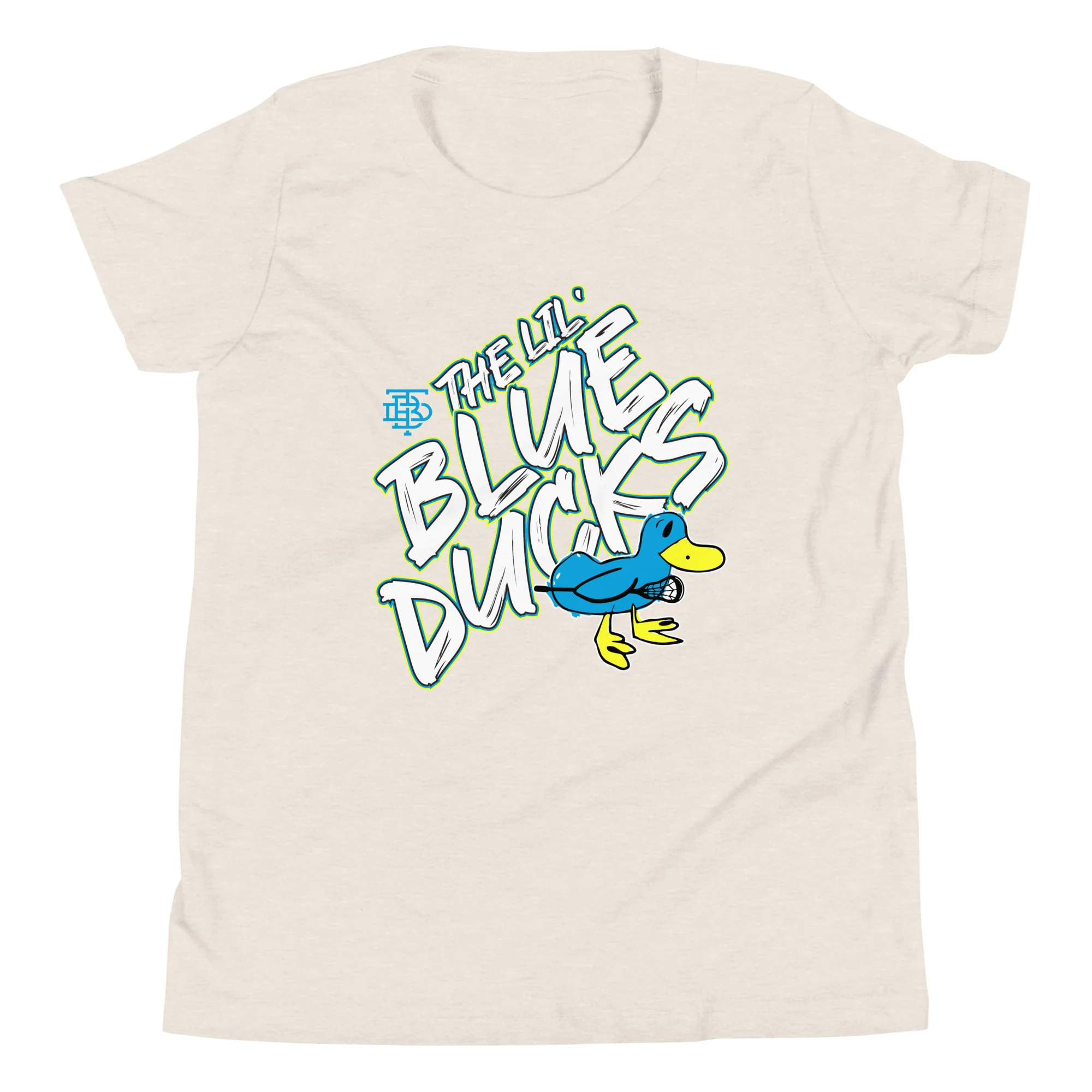 The Blue Ducks - Lil' Duck - Youth Short Sleeve T-Shirt - Image 4
