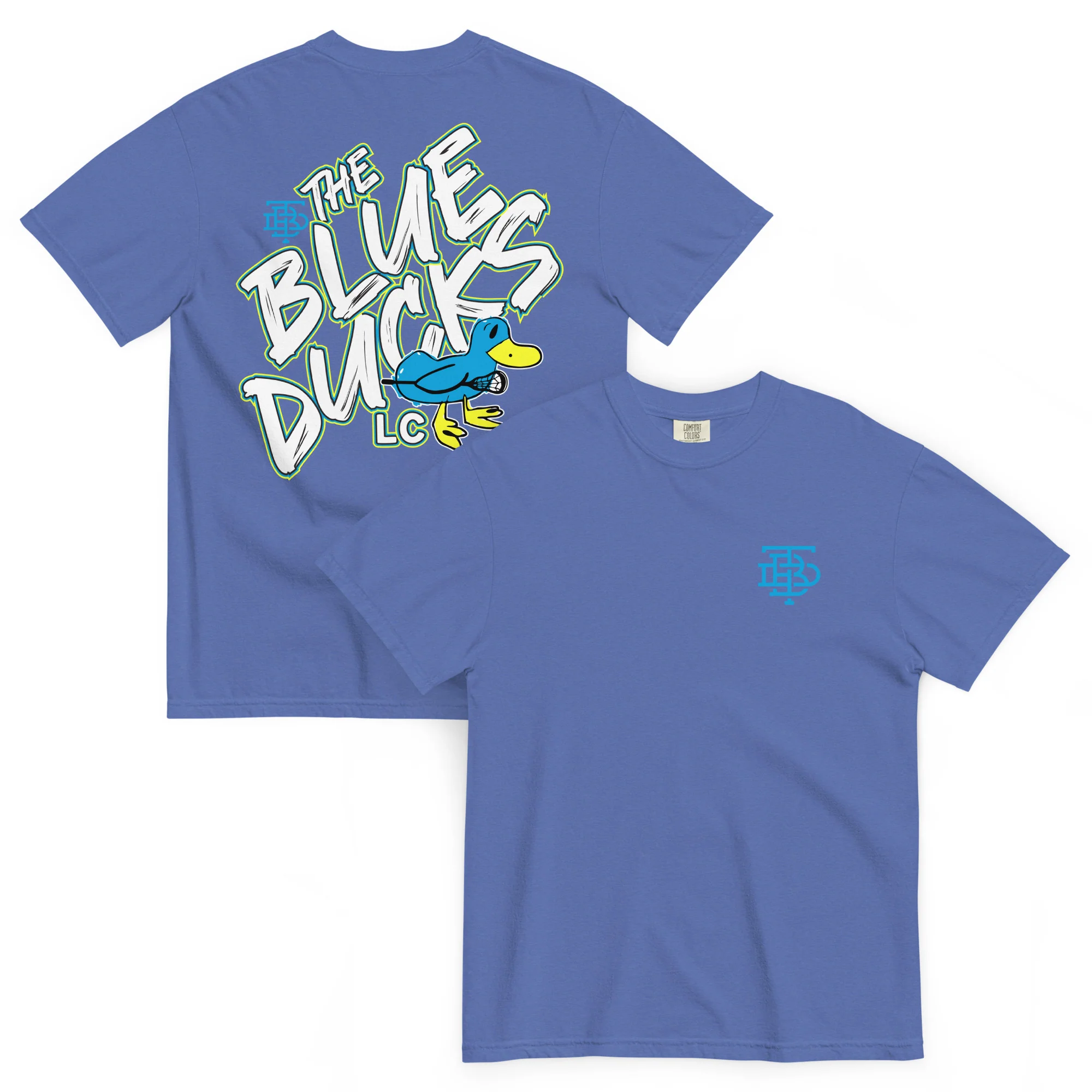The Blue Ducks Rep Tee - Unisex Comfort Colors - Image 3