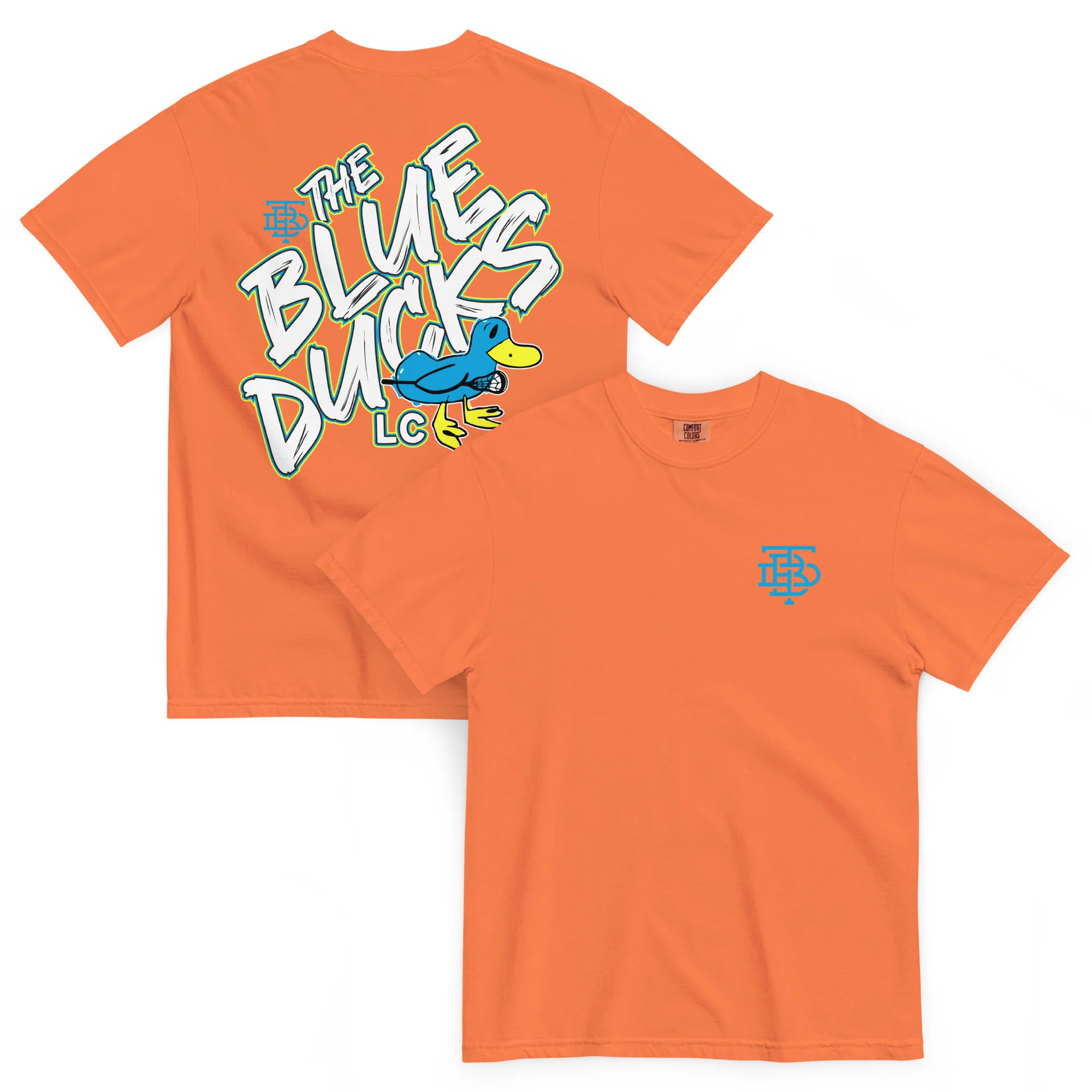 The Blue Ducks Rep Tee - Unisex Comfort Colors - Image 4