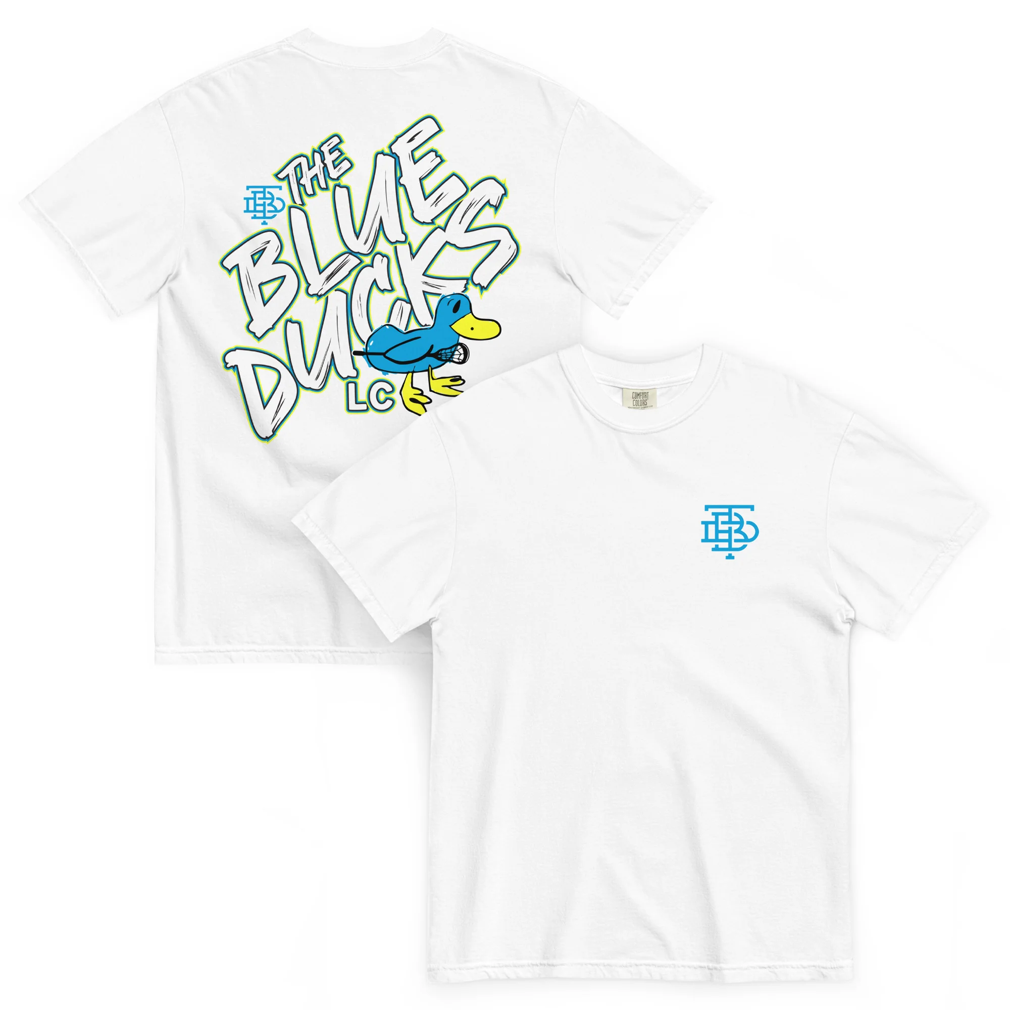 The Blue Ducks Rep Tee - Unisex Comfort Colors - Image 7