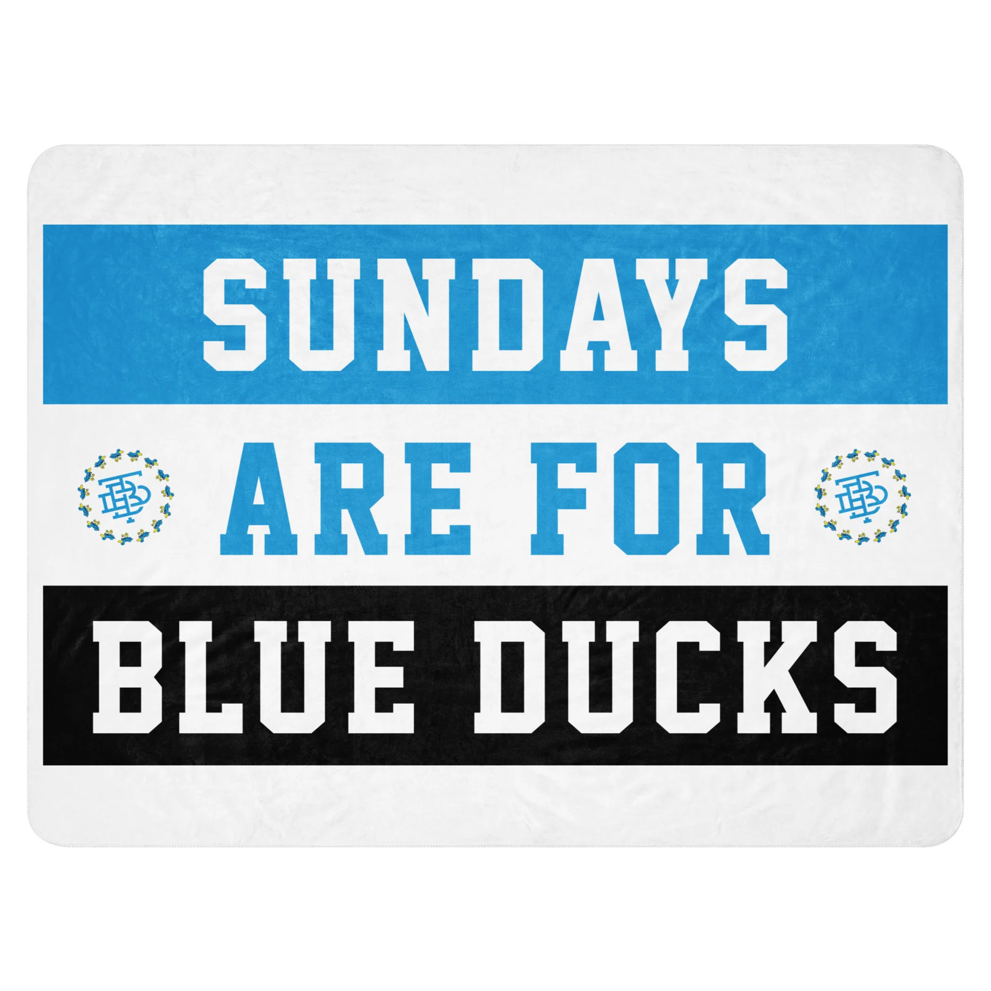 The Blue Ducks - SSFBD - Sherpa blanket - Image 6