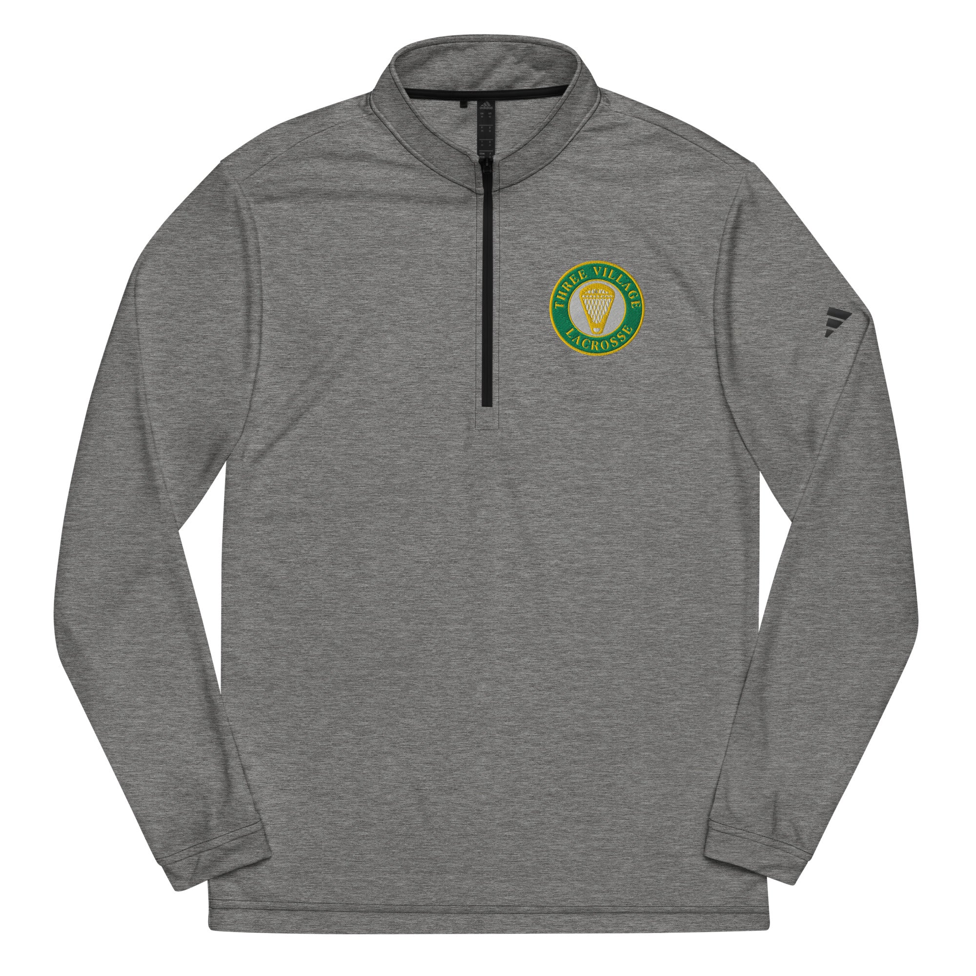Three Village Adidas Quarter Zip Pullover - Image 2