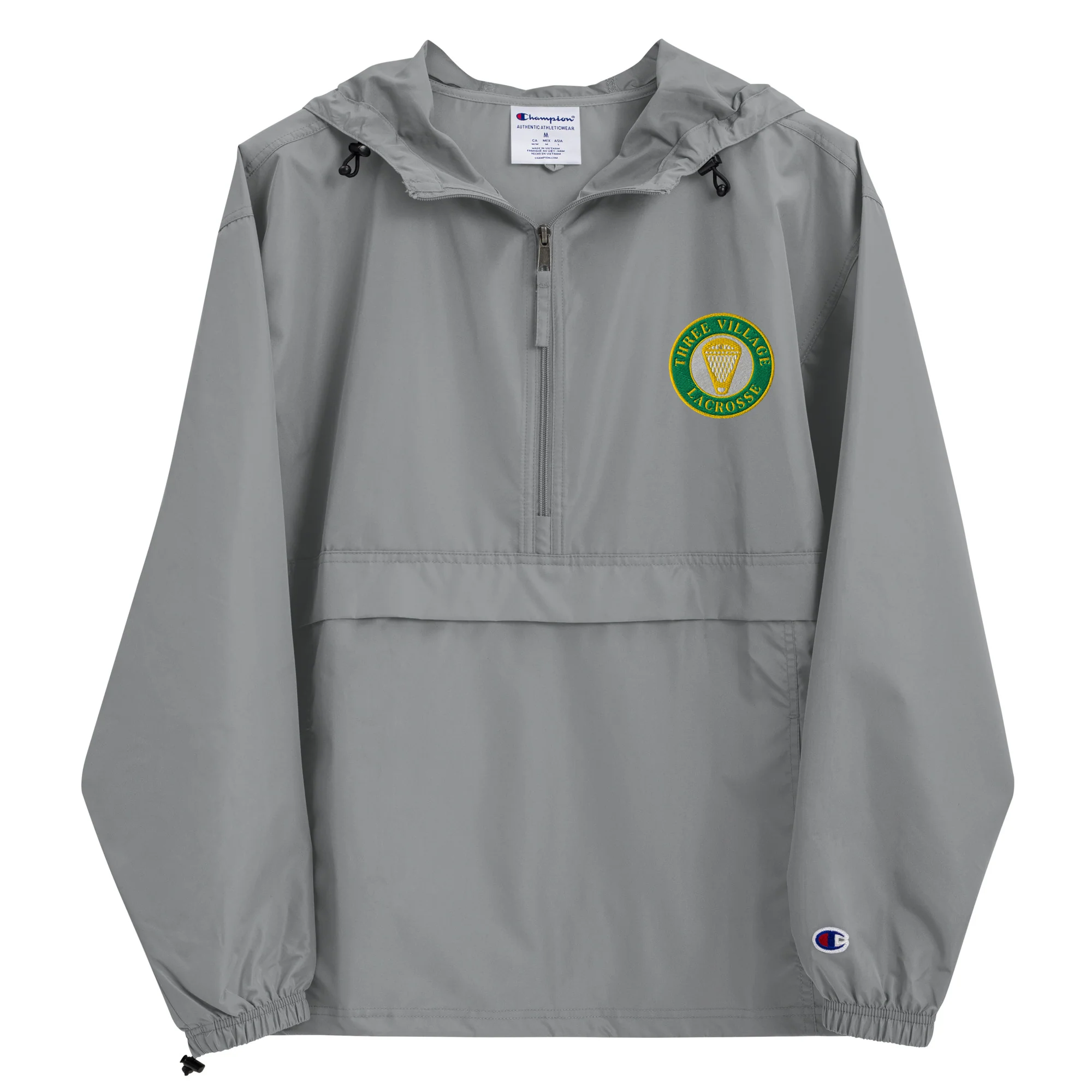 Three Village Embroidered Champion Packable Jacket - Image 2