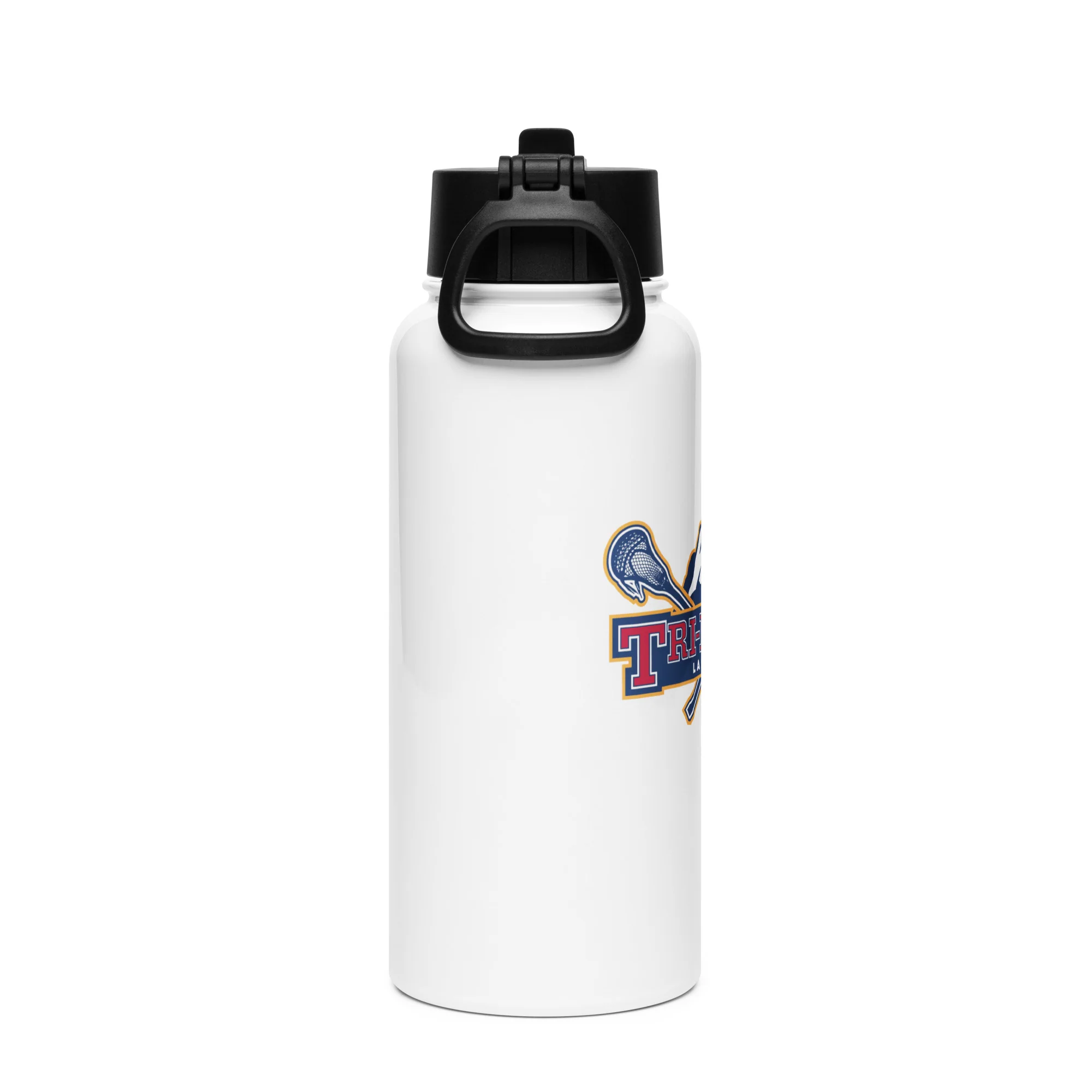 Tri-Lakes Stainless steel water bottle with a straw lid - Image 3