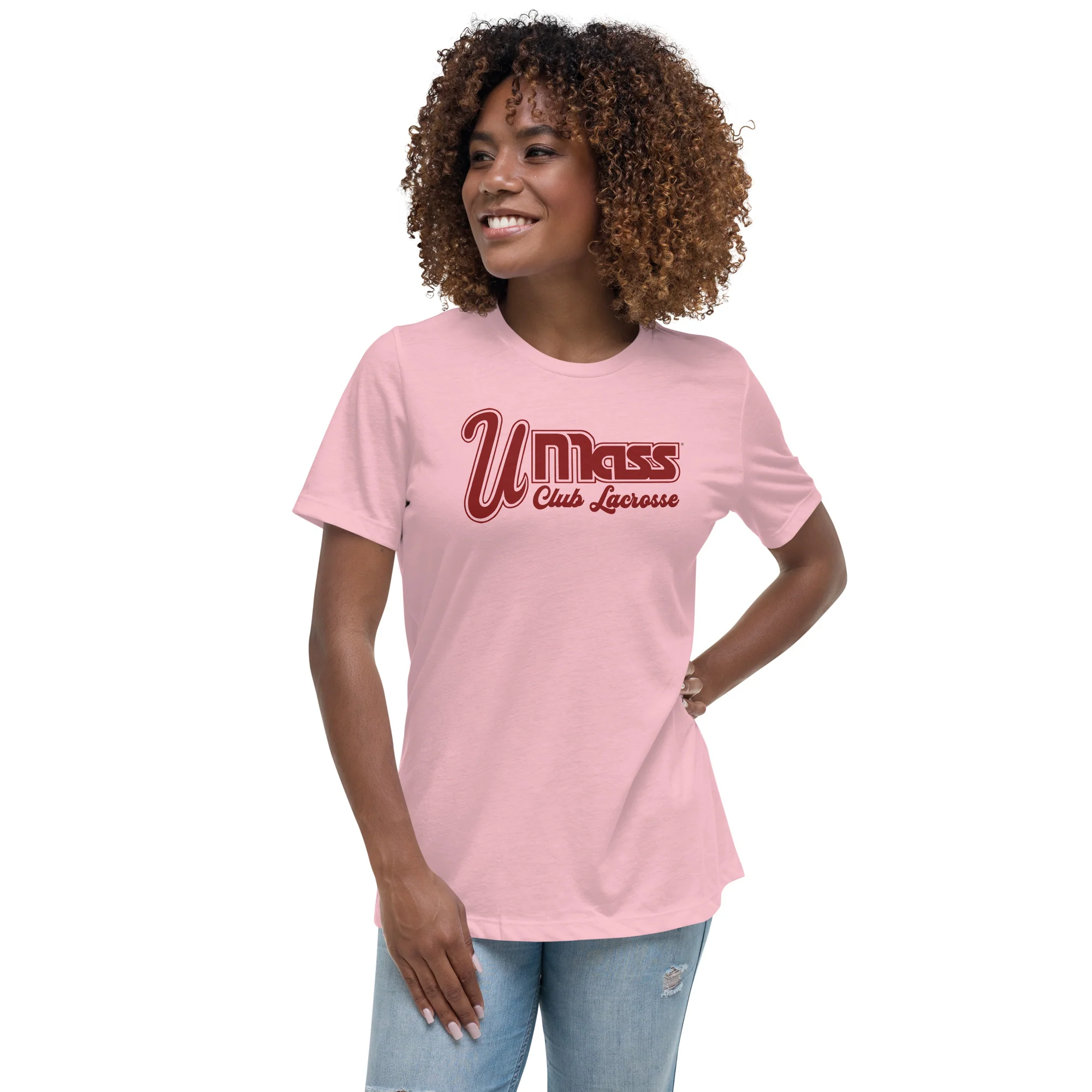 UMass Women's Relaxed T-Shirt - Image 7