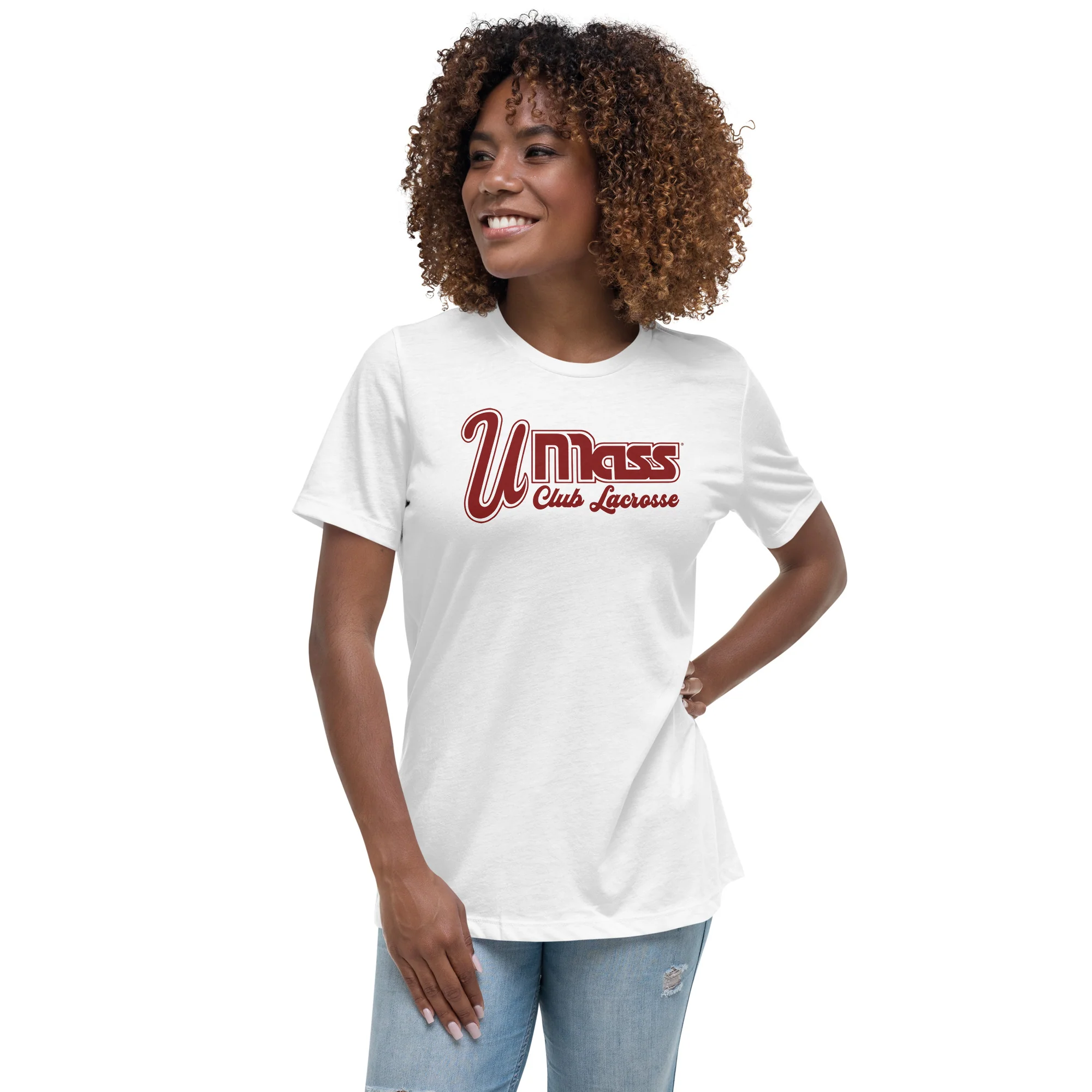 UMass Women's Relaxed T-Shirt - Image 9