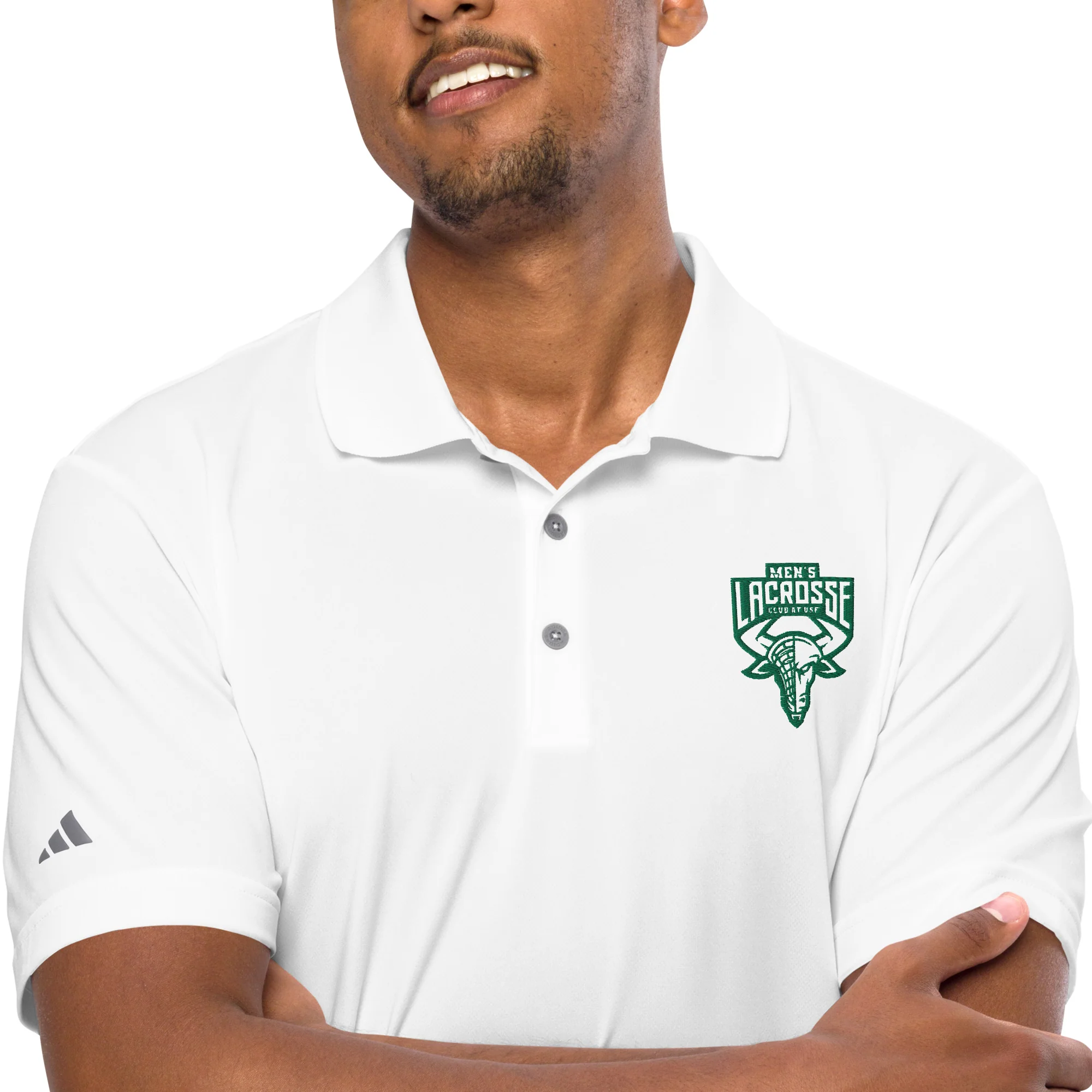 USF Adidas performance polo shirt - Image 3