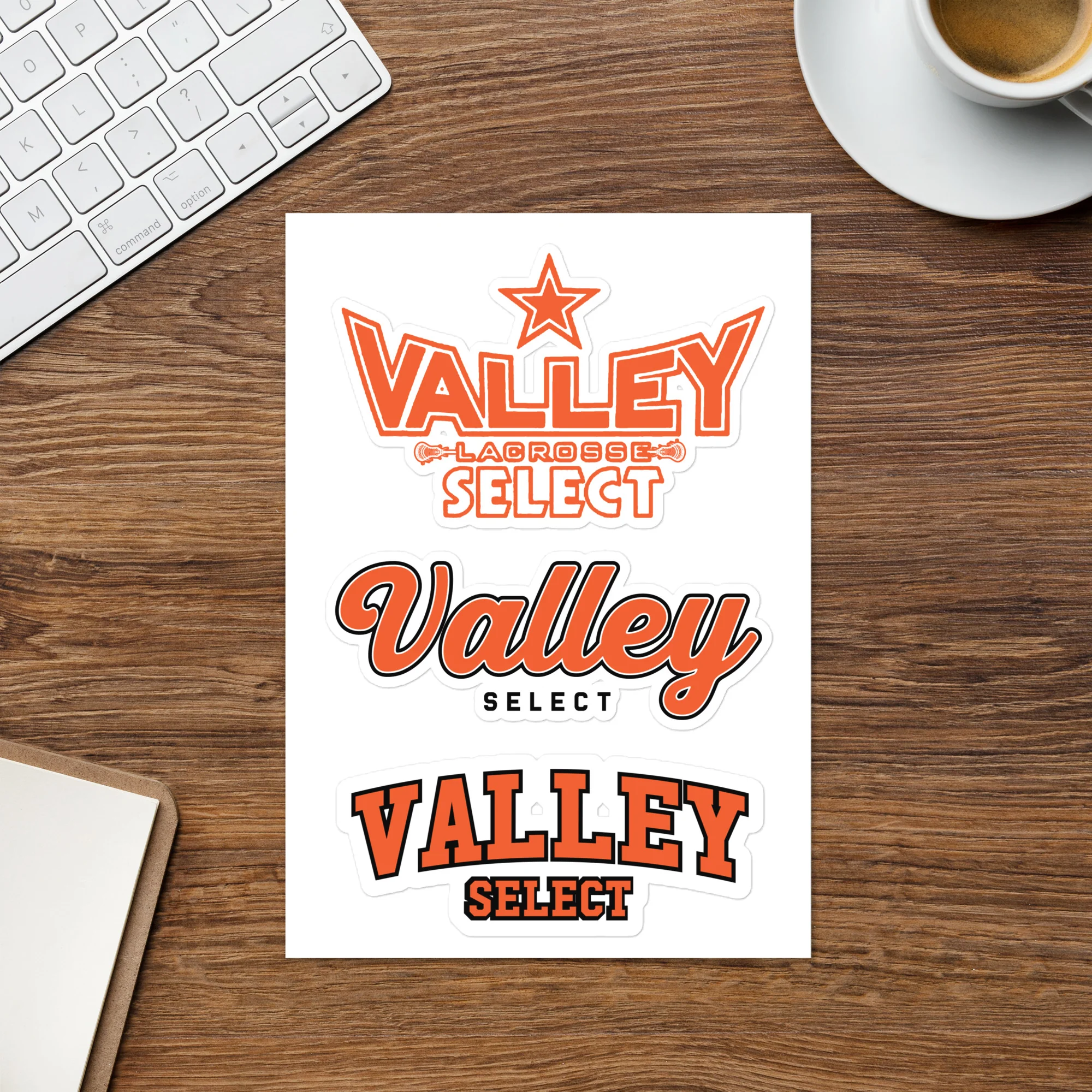 Valley Select Sticker sheet