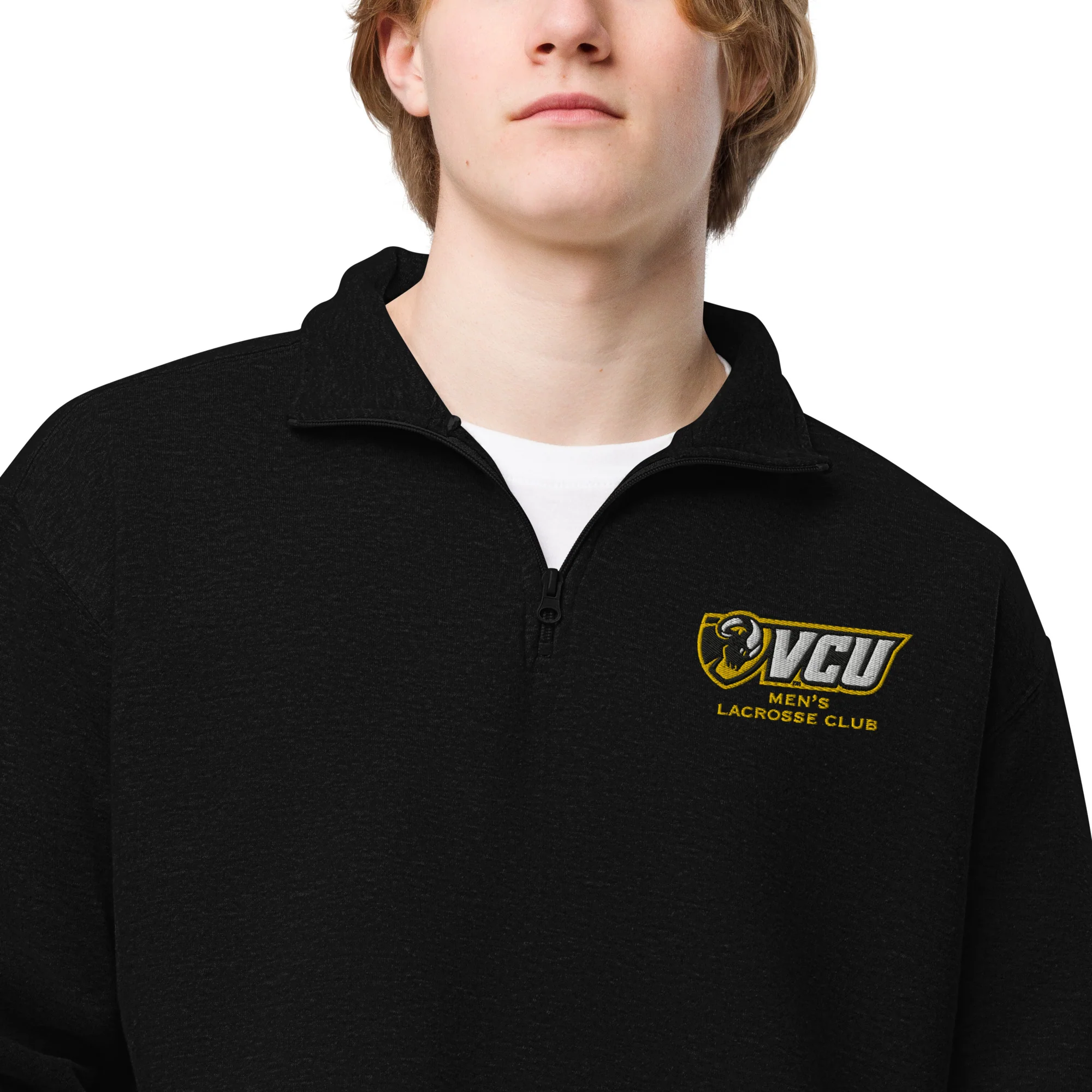 VCU Unisex fleece pullover - Image 3