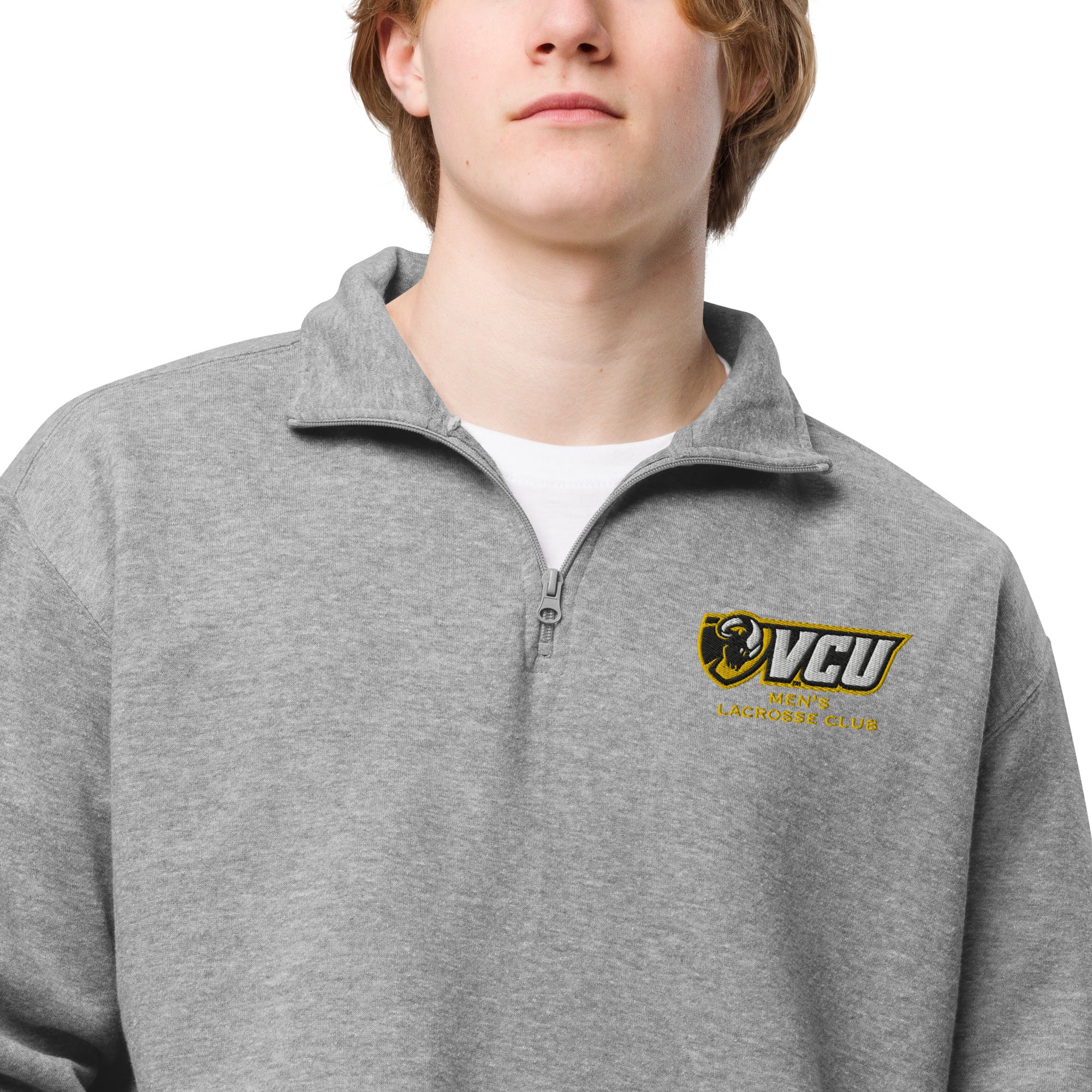 VCU Unisex fleece pullover - Image 4