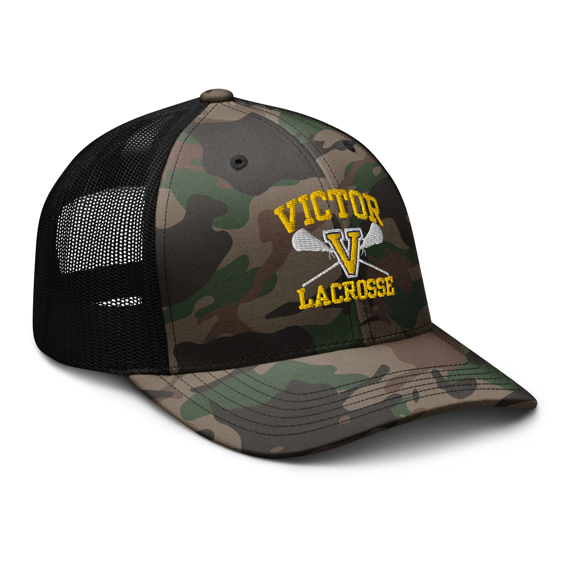 Victor Camouflage trucker hat - Image 3