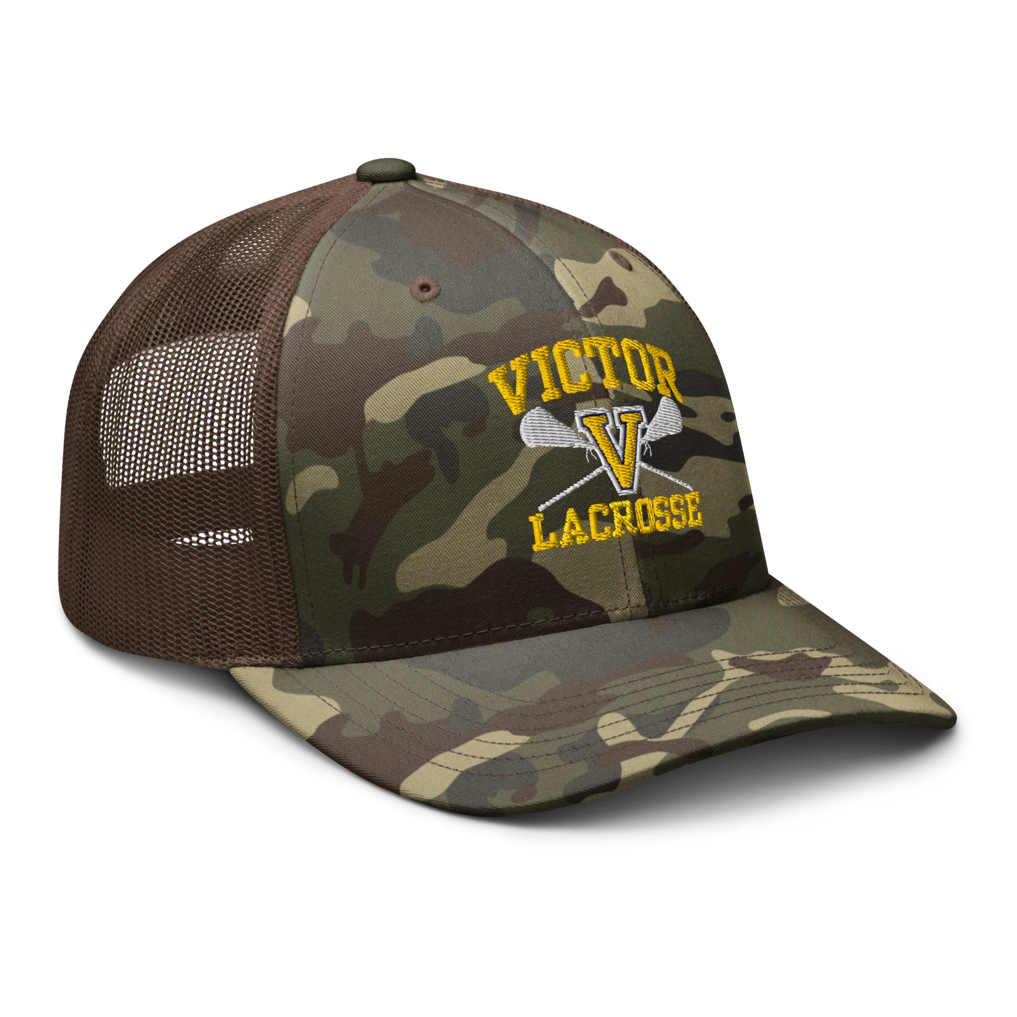 Victor Camouflage trucker hat - Image 6