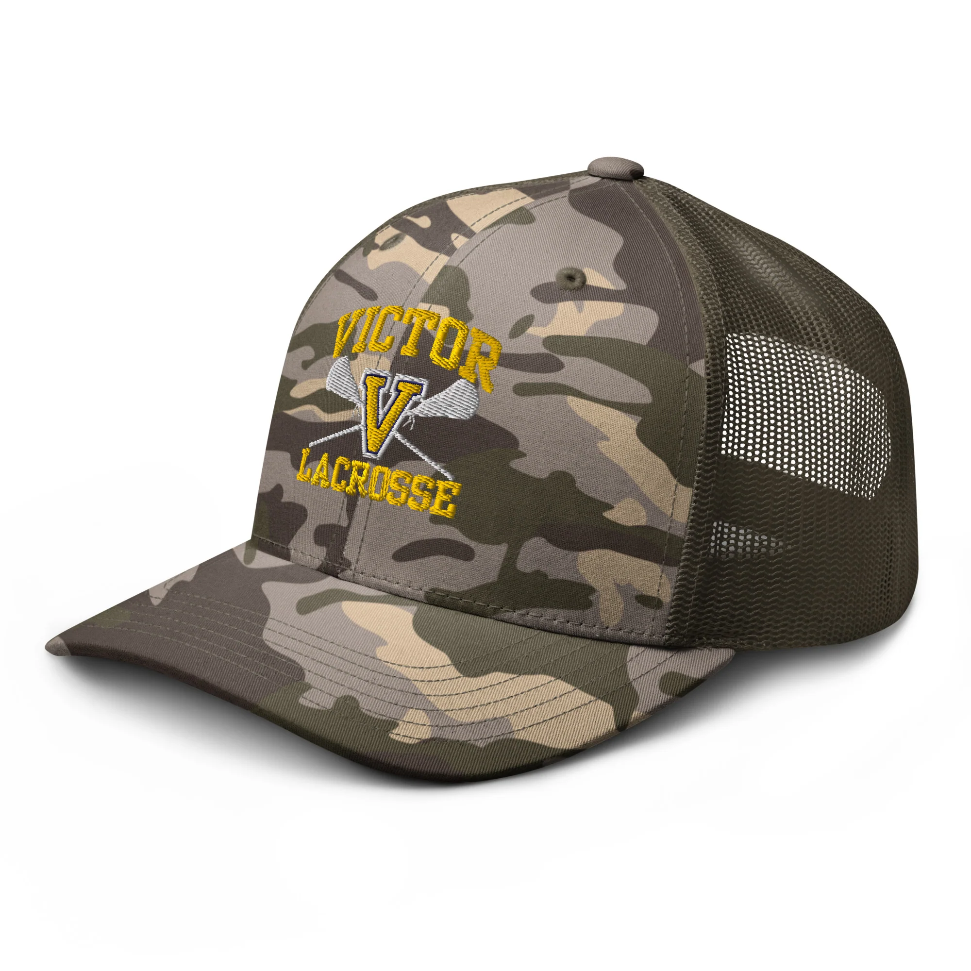 Victor Camouflage trucker hat - Image 8
